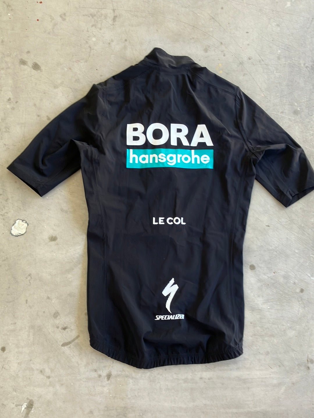 Pro Rain Jacket Short Sleeve | Le Col | Bora Hansgrohe | Pro-Issued Cycling Kit