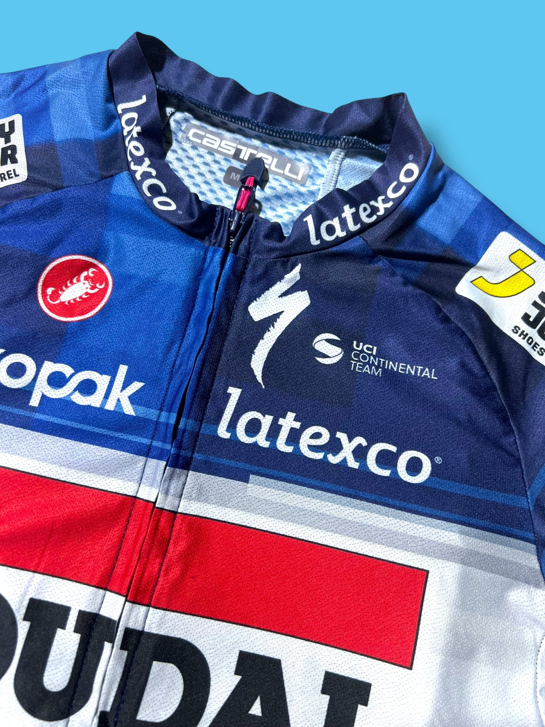 Aero Jersey Competizione Race Lightweight Fast! | Castelli | Soudal Quick-Step| Pro Cycling Kit
