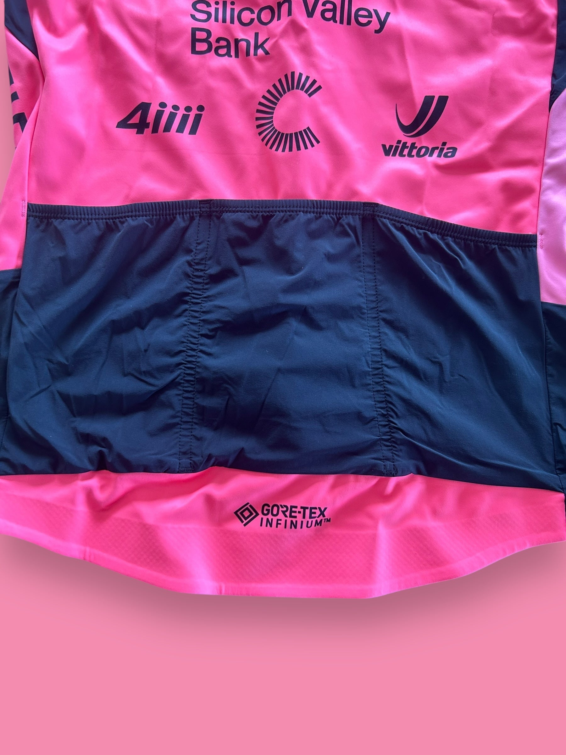Womens Gore Tex Infinium Short Sleeve Jacket | Rapha | EF Education First Tibco | Pro Team Cycling Kit