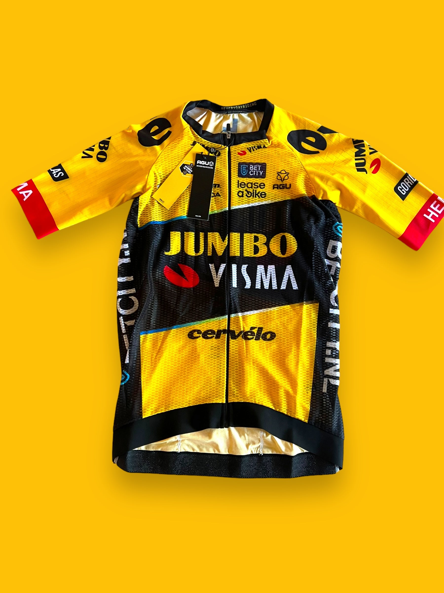 Summer Jersey Short Sleeve Mesh | Agu | Jumbo Visma | Pro Cycling Kit