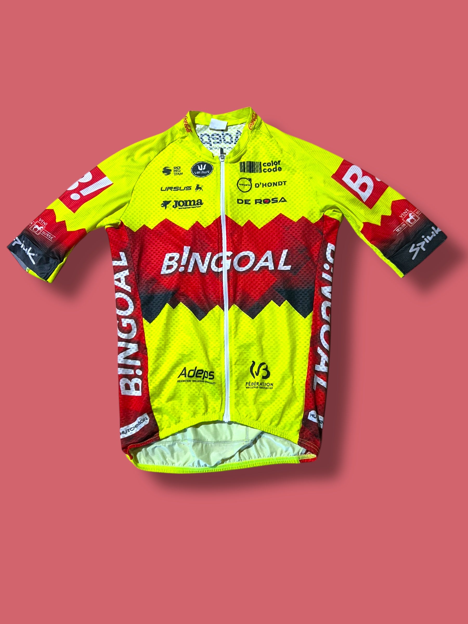Aero Jersey, Bib Shorts, Arm Leg Warmers Bundle| Bingoal Vermarc| Pro Cycling Kit