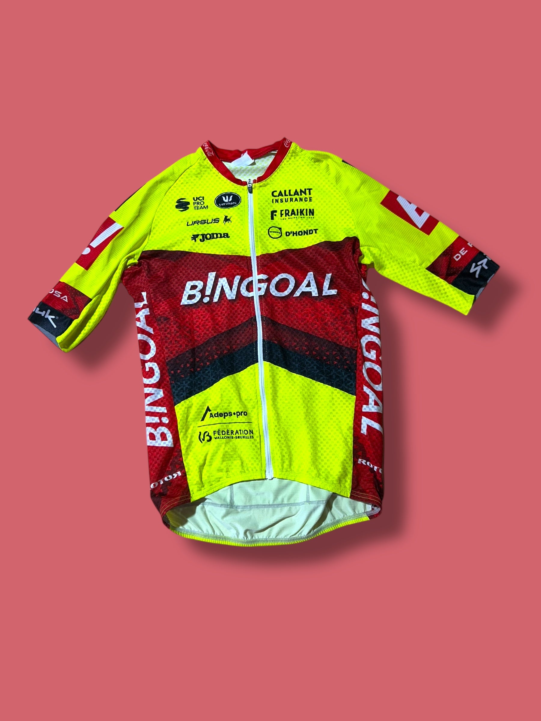 Aero Jersey, Bib Shorts, Vest Bundle| Bingoal Vermarc| Pro Cycling Kit