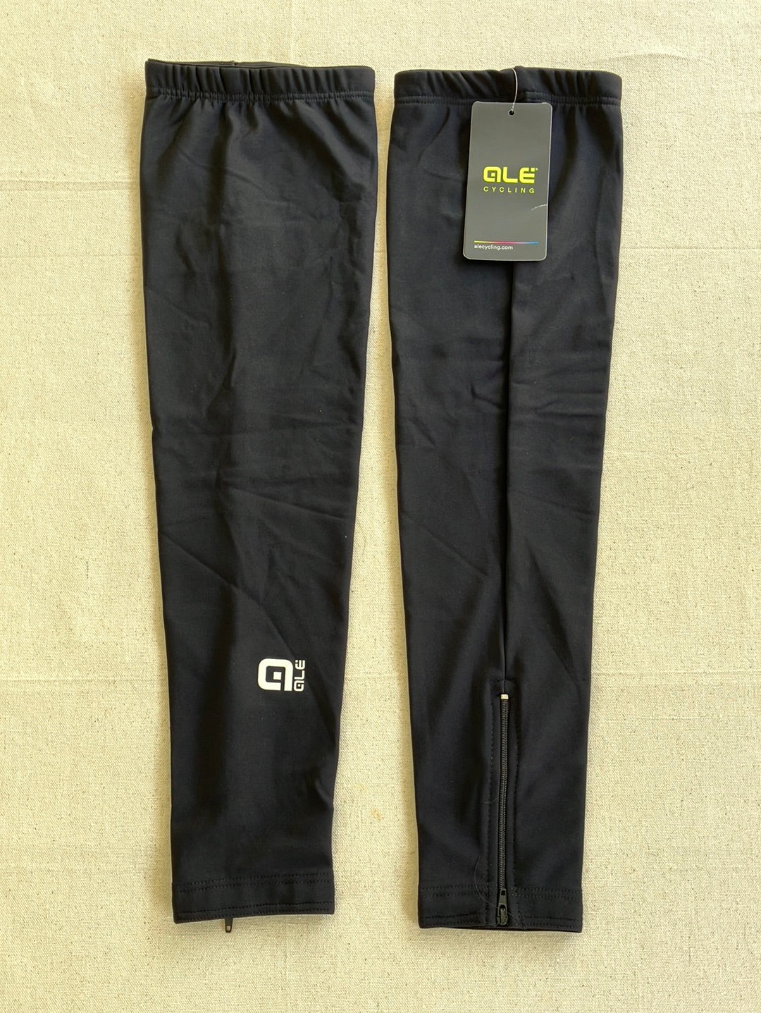 Leg Warmers Thermal Winter With Zips | Ale | Team Bahrain Victorious | Pro Cycling Kit