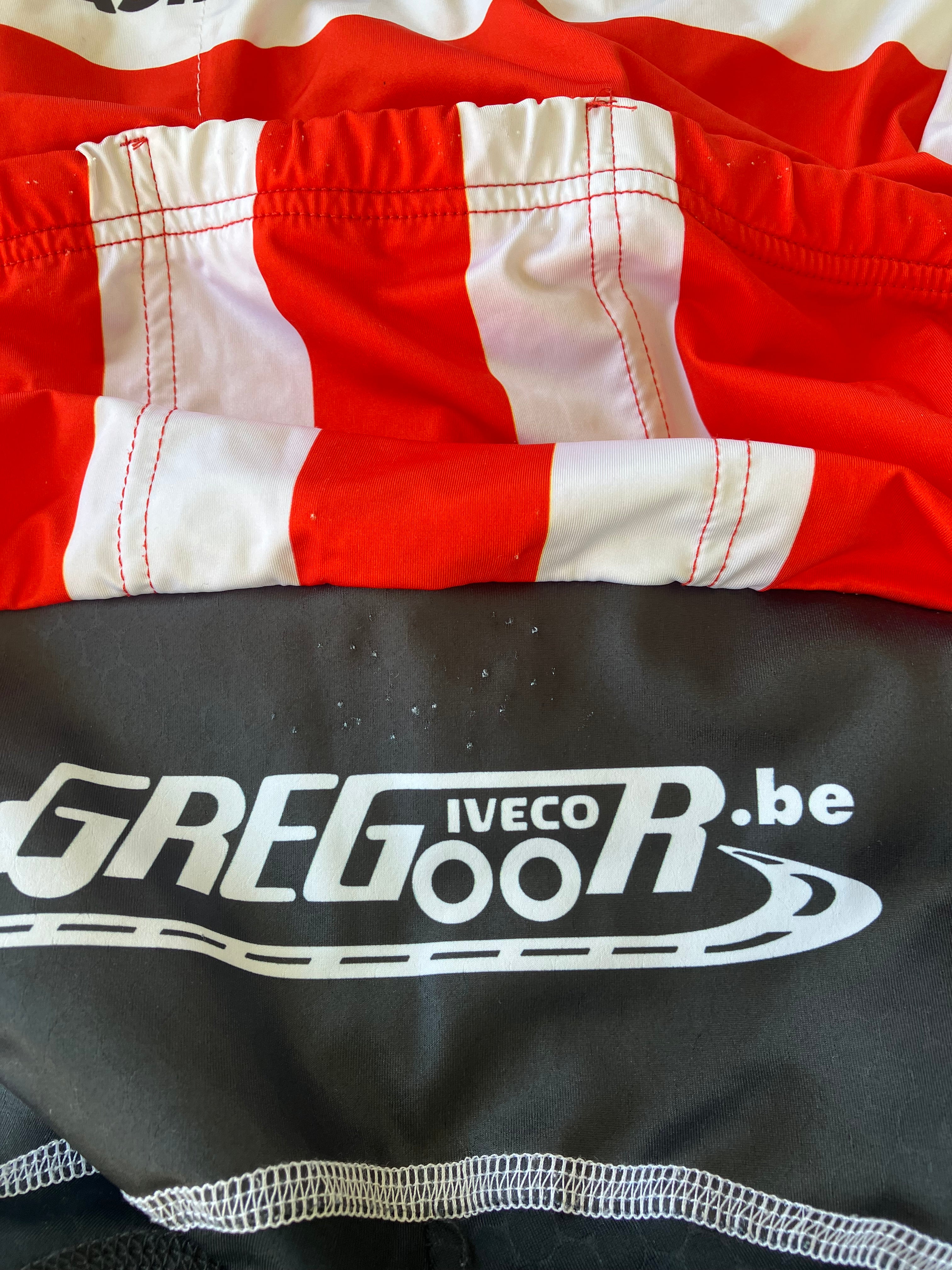 Corendon Circus | Kalas Short Sleeve Road Suit | White | S | Rider-Issued Pro Team Kit