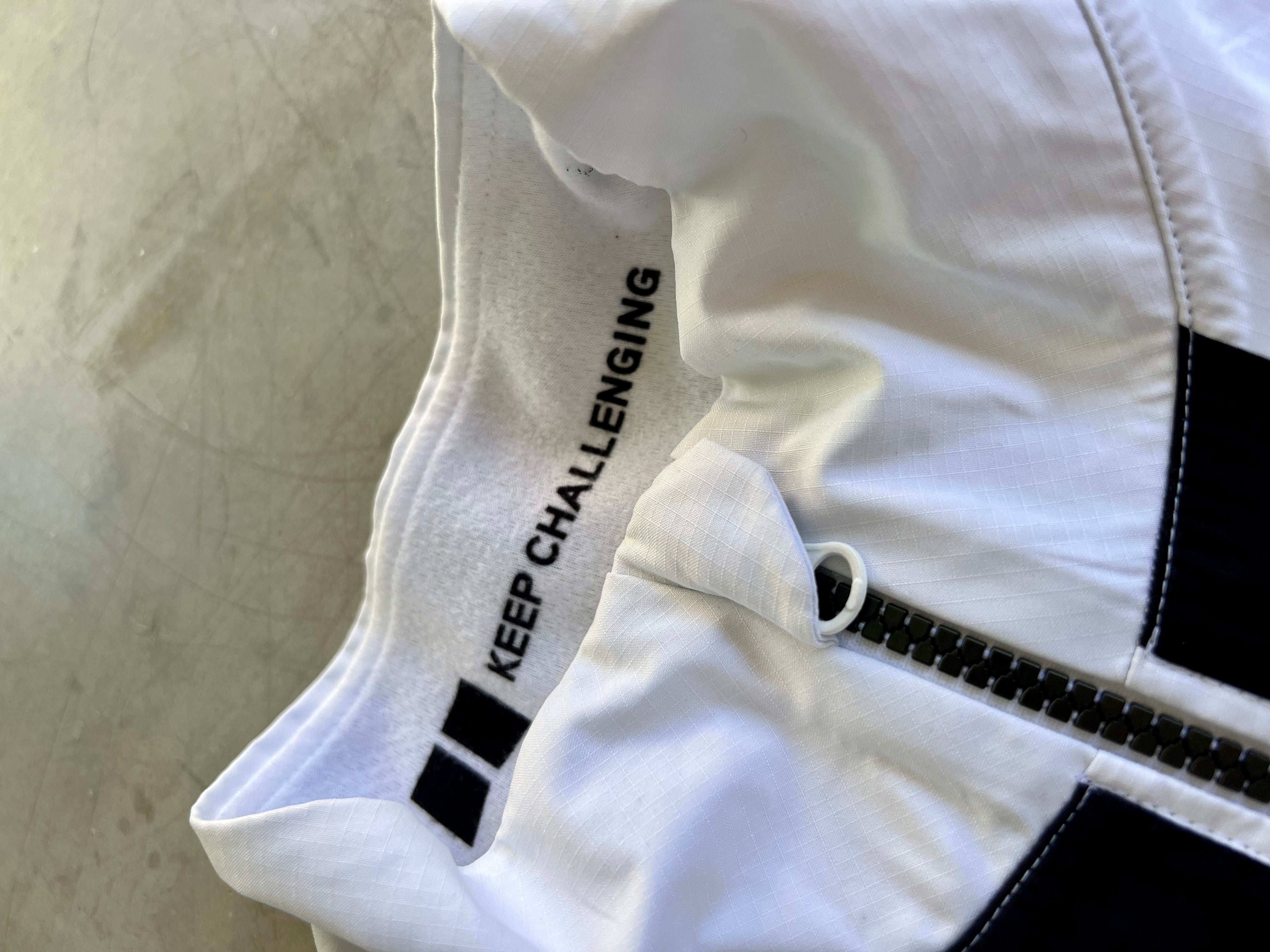Sunweb 2020 | Craft White Rain Jacket | Size S | Rider-Issued Pro Team Kit