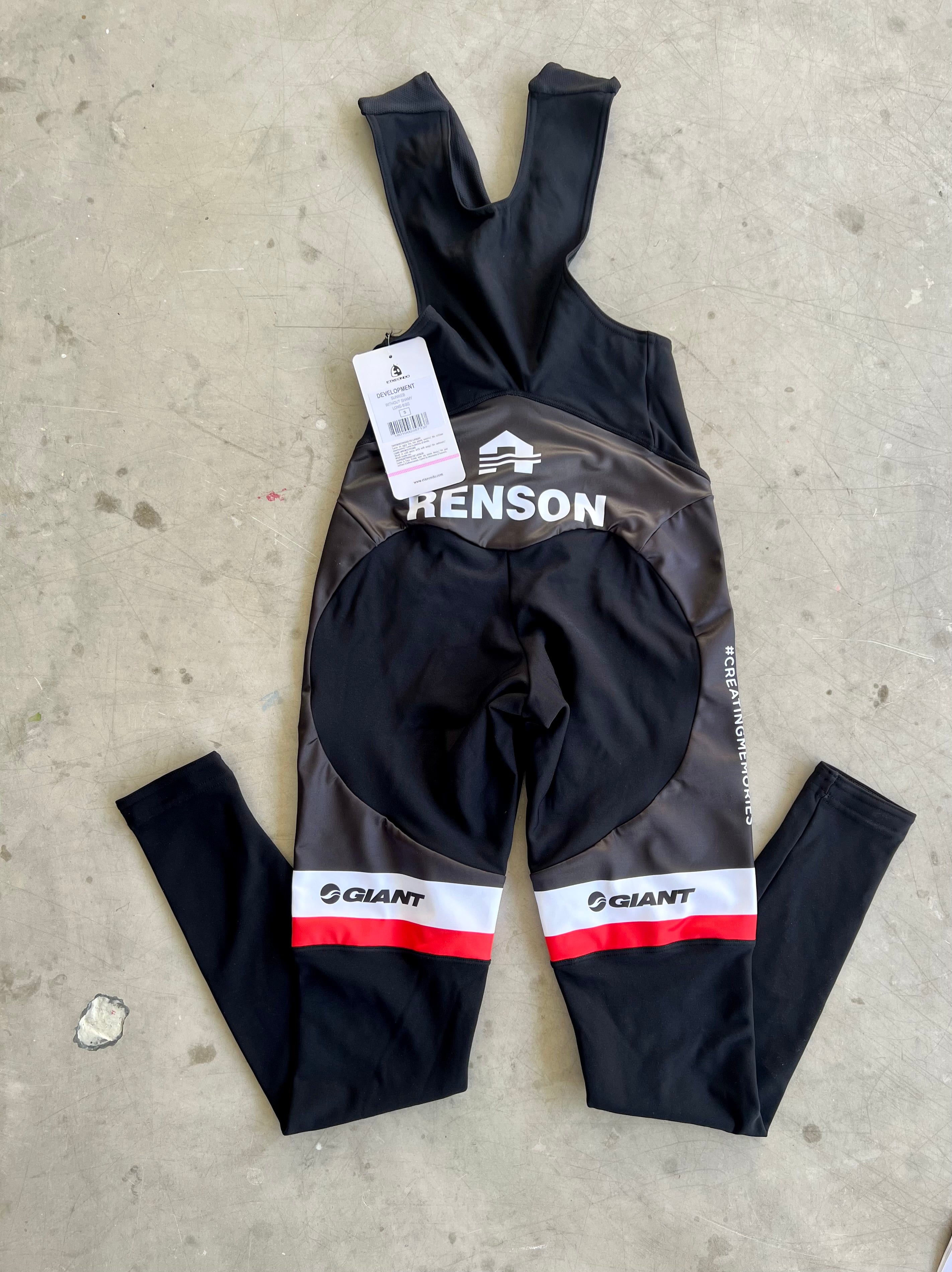 Sunweb 2020 | Etxeondo Black Winter Tights | Size S | Rider-Issued Pro Team Kit