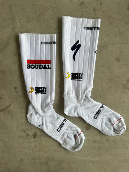 Quickstep Soudal 2023 | Castelli Aero Socks | Rider-Issued Pro Team Kit