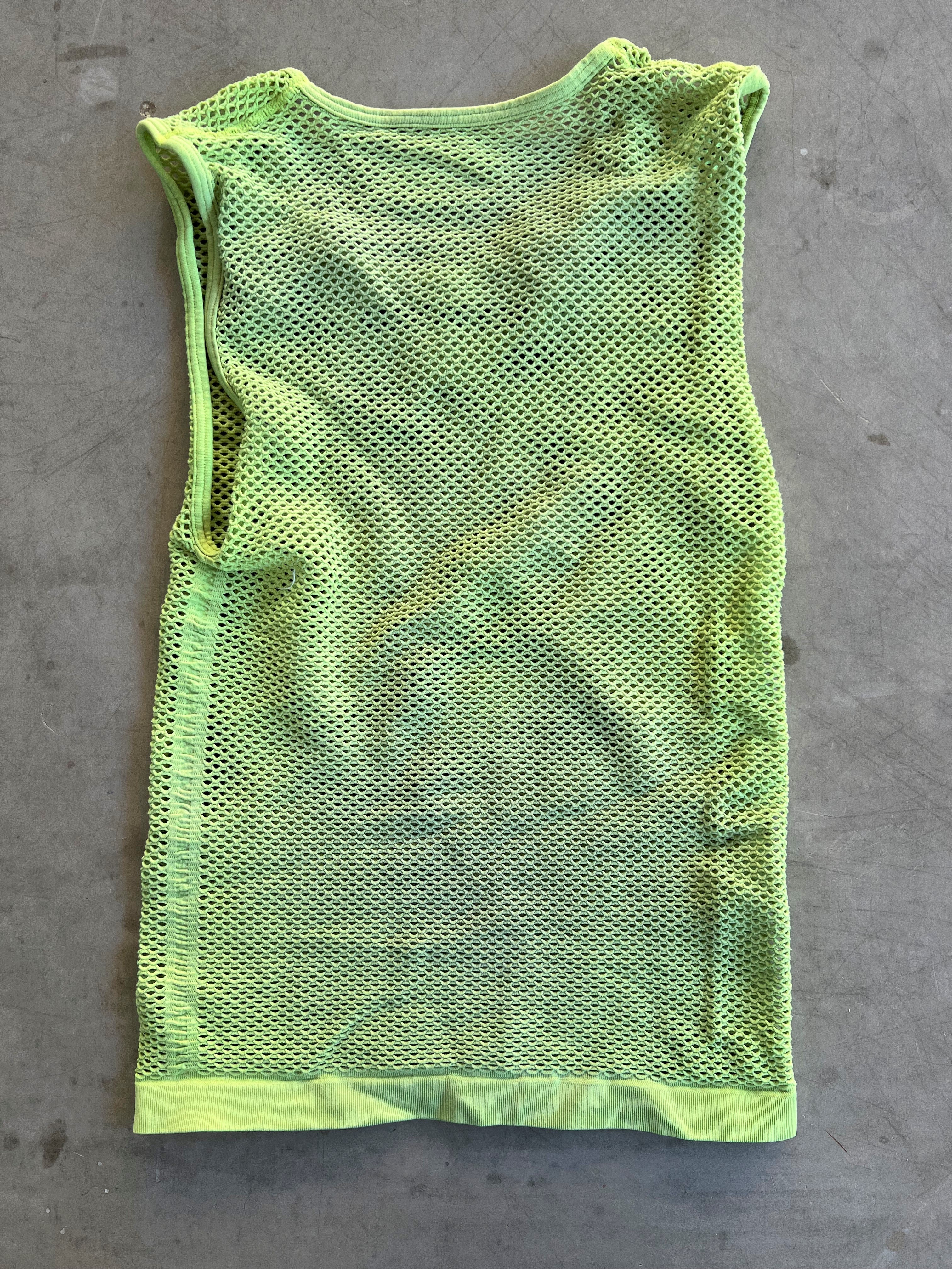 Arkea Samsic | SIX2 Sleeveless Base Layer | Green | Rider-Issued Pro Team Kit