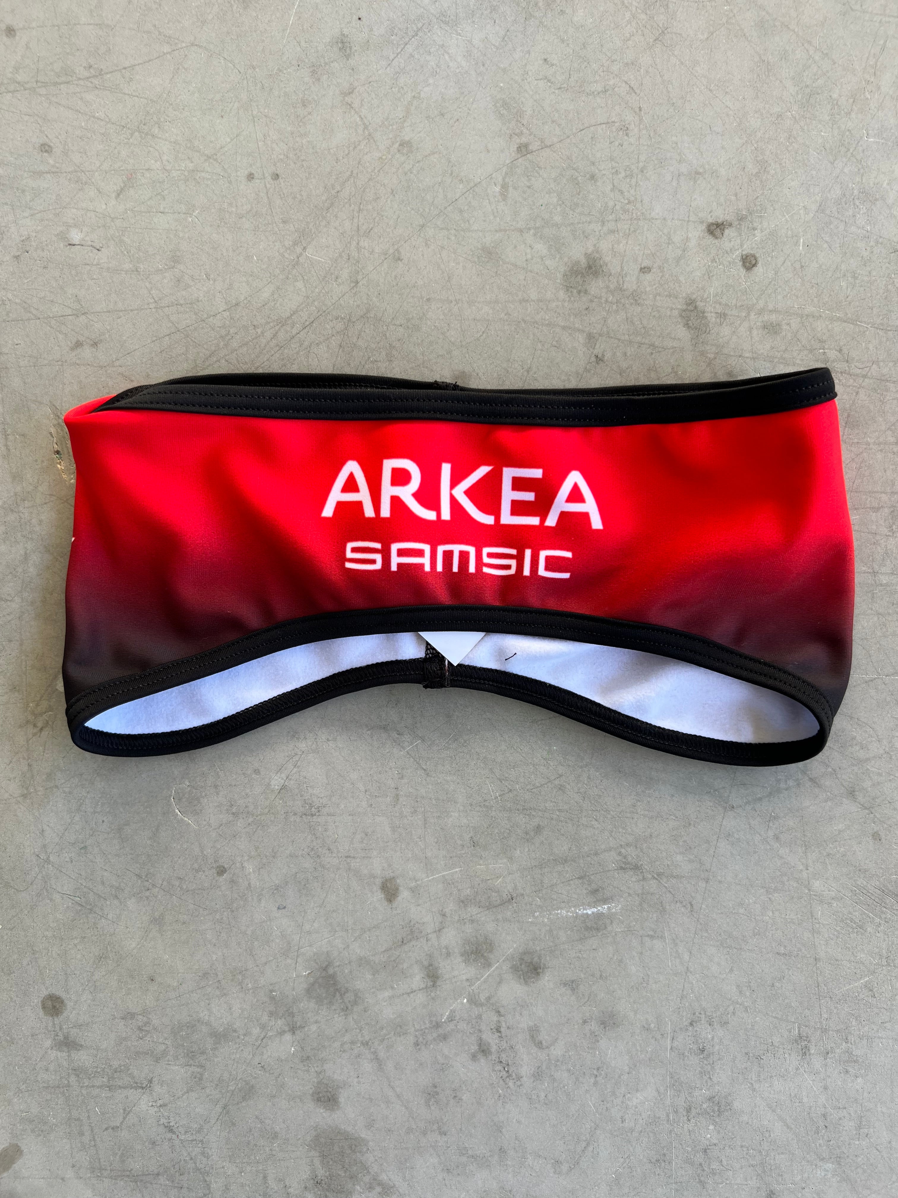 Arkea Samsic | Ekoi Thermal Headband | Red | Rider-Issued Pro Team Kit