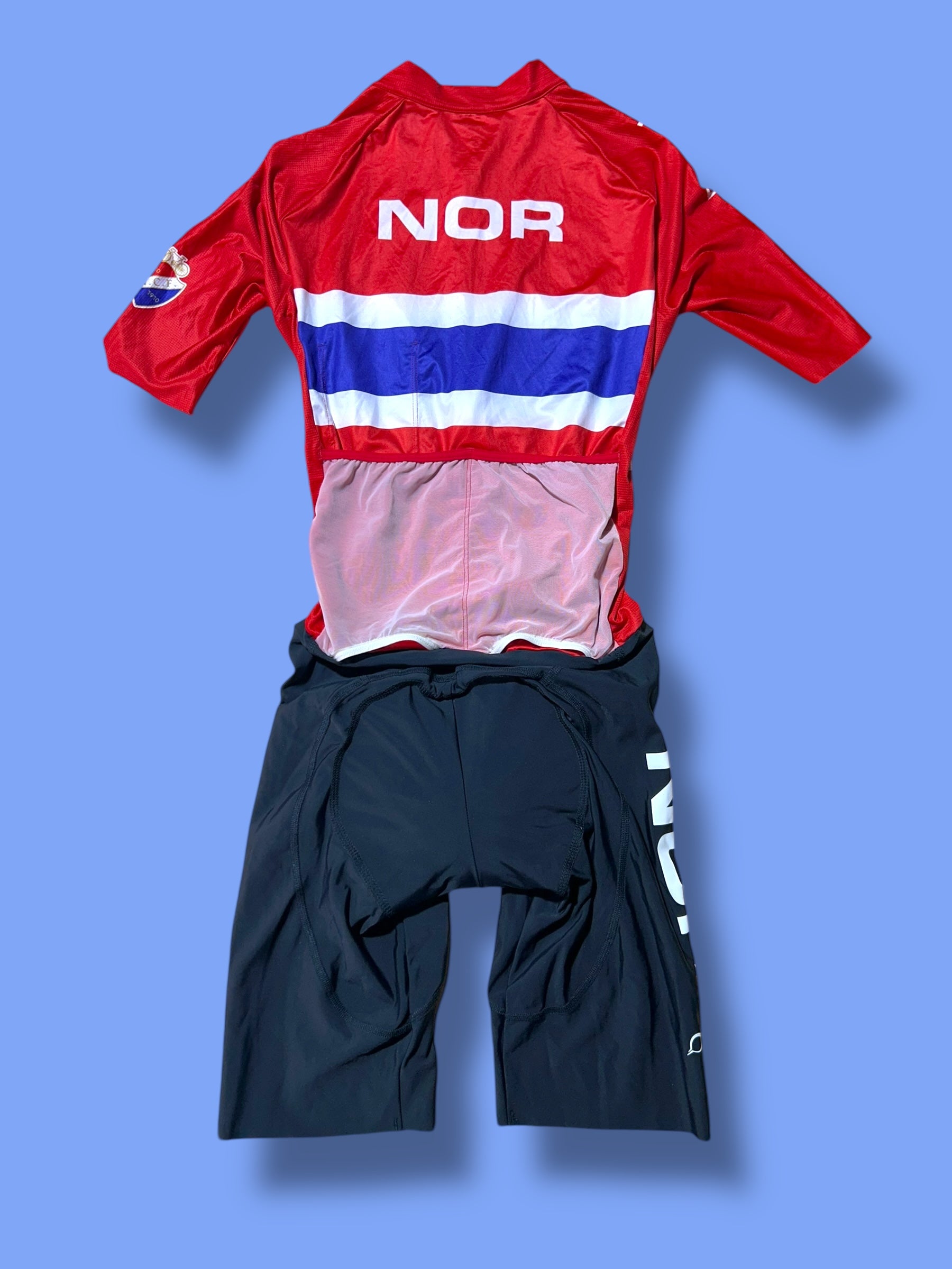 Race Suit Aerosuit Team Issued | Norway Uno-X| Pro Cycling Kit