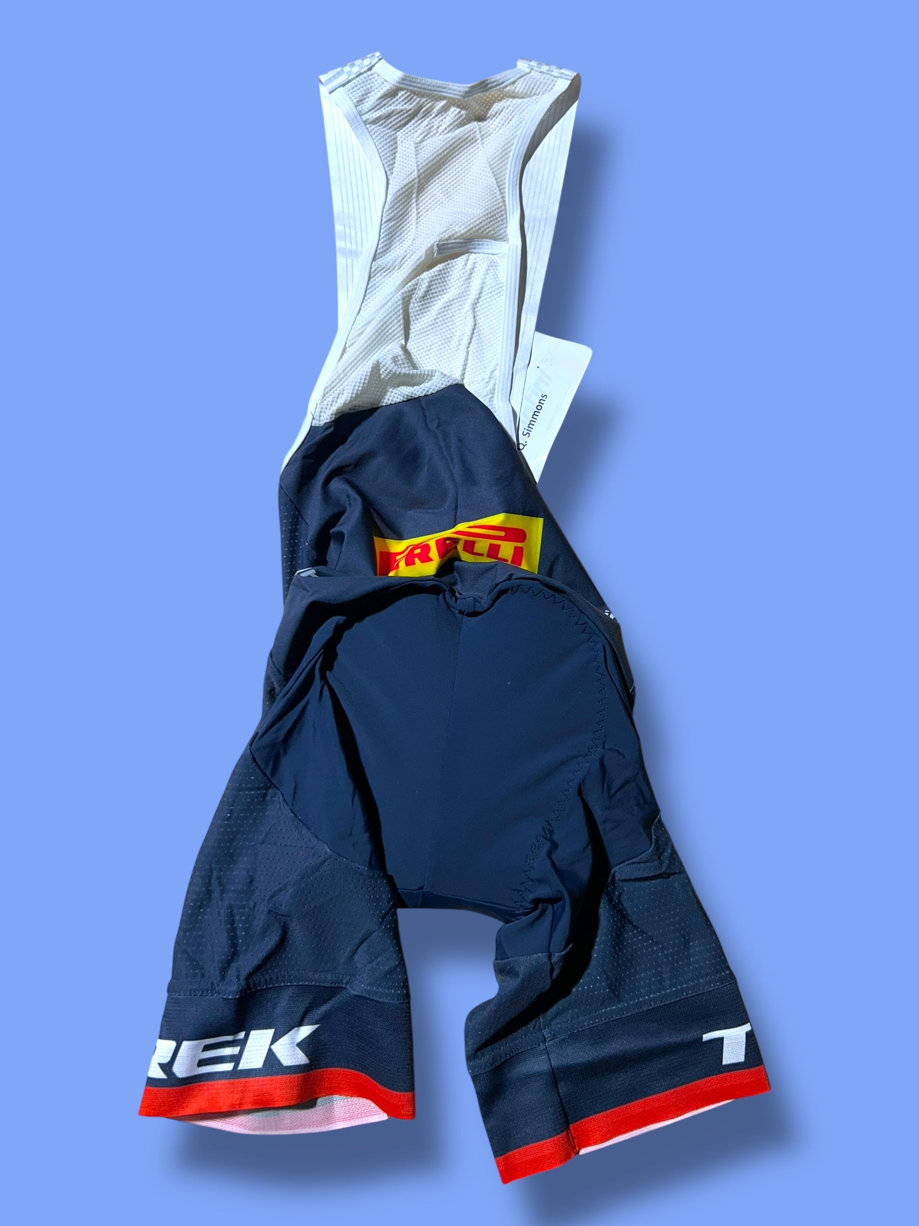 Mads Pederson Summer Bib Shorts Lightweight Team Issued | Santini | Trek Segafredo | Pro Cycling Kit