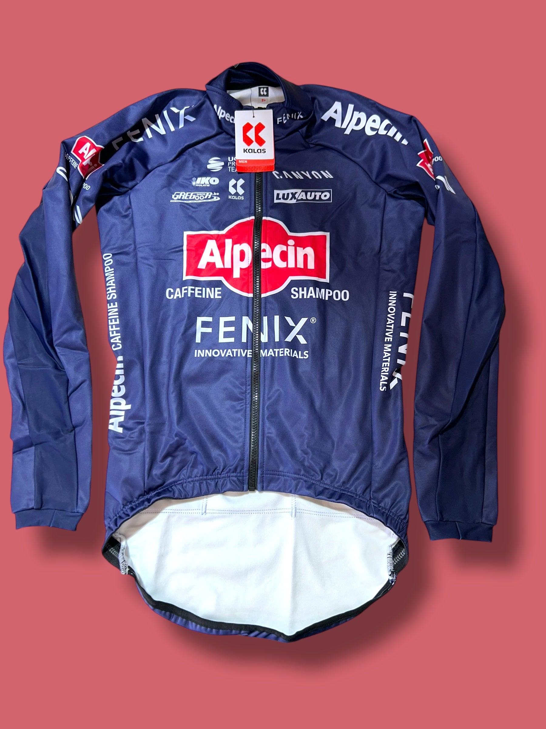 Winter Long Sleeve  Jersey Thermal Windproof   | Alpecin Deceuninck Kalas| Pro Cycling Kit