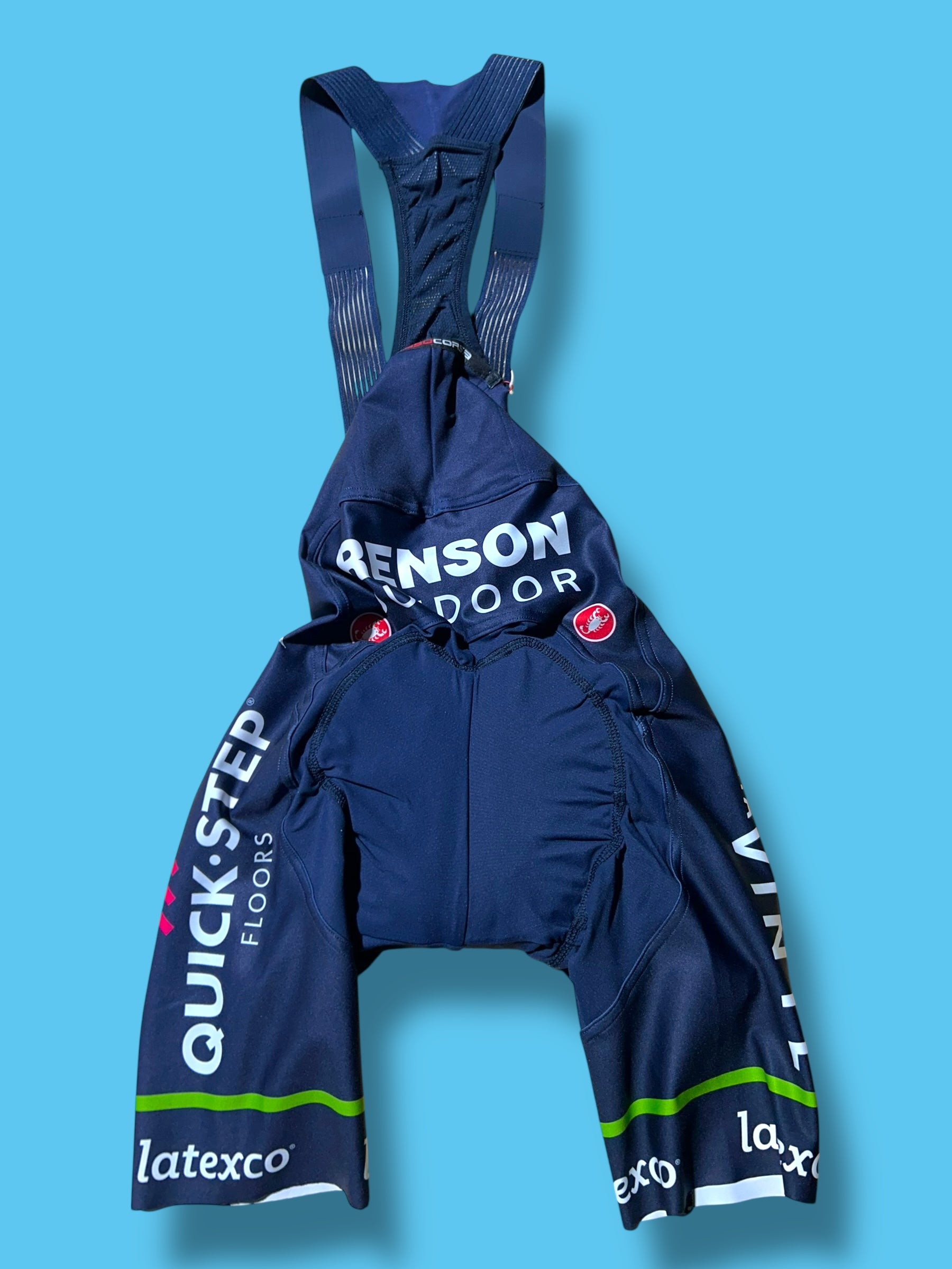 Aero RC Bib Shorts Bibs Tour de France Green Jersey  | Castelli |  Soudal Quick-Step| Pro Cycling Kit