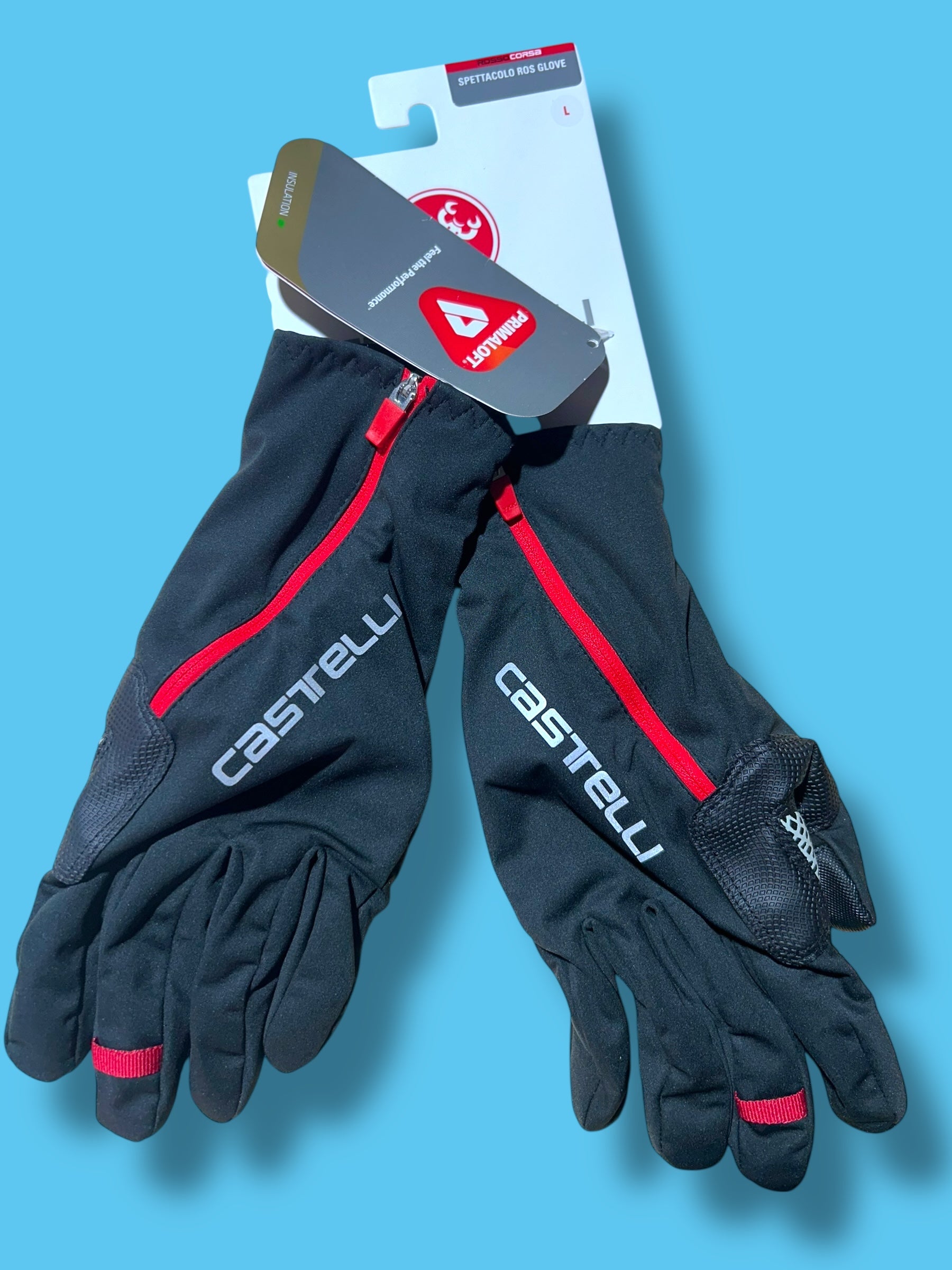 Spettacolo Winter Thermal Glove Primaloft  | Castelli |  Soudal Quick-Step| Pro Cycling Kit