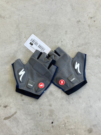 Soudal / Deceuninck Quick-Step | Castelli Competizione 2 Cycling Gloves | Navy | Pro-Issued Team Kit