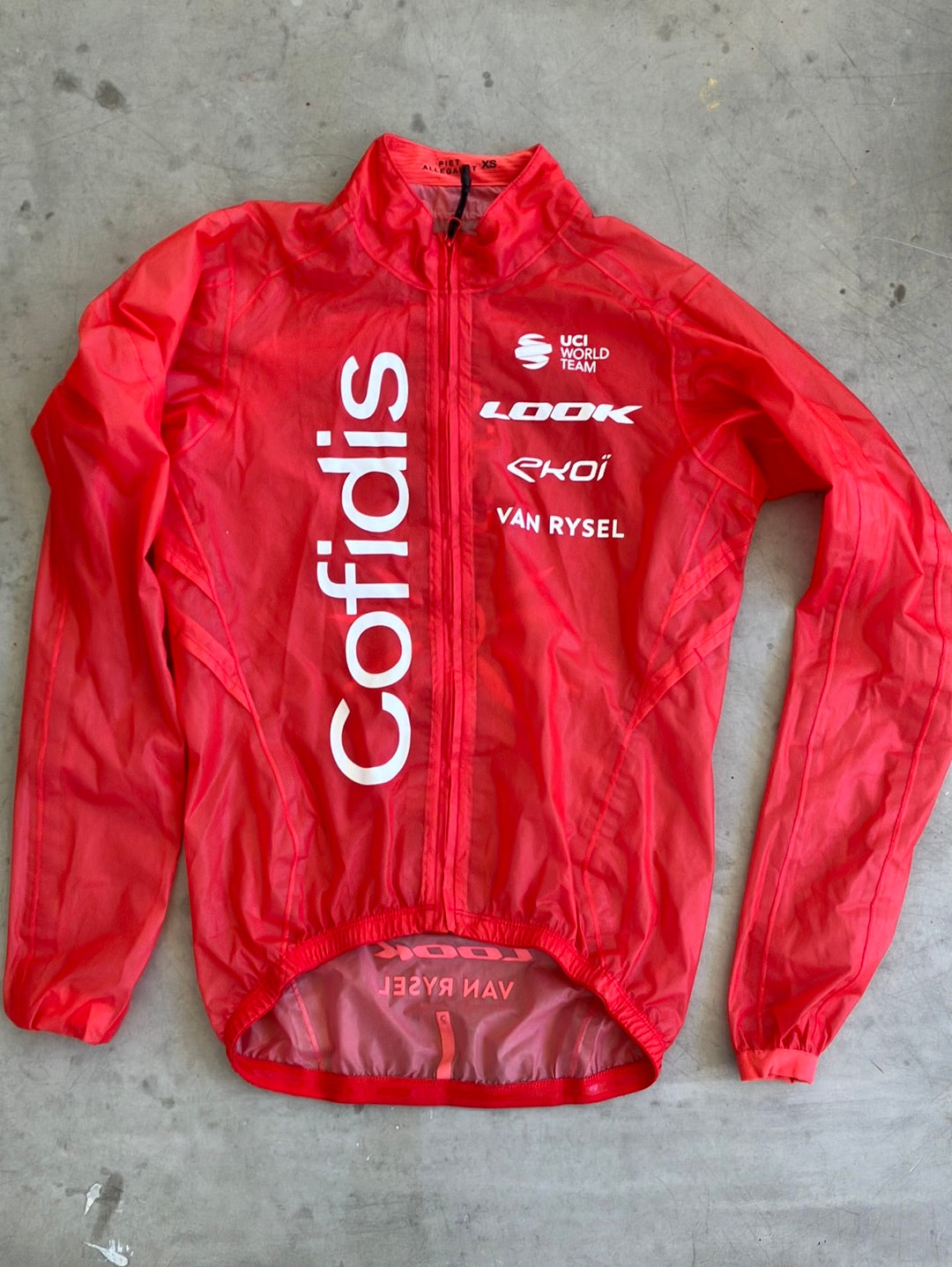 Rain Cape / Jacket | Van Rysel | Cofidis | Pro-Issued Cycling Kit – Pro ...