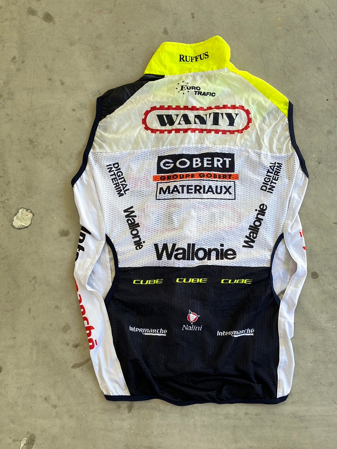 Wind Vest / Gilet | Nalini | Intermarche Wanty | Pro-Issued Cycling Kit
