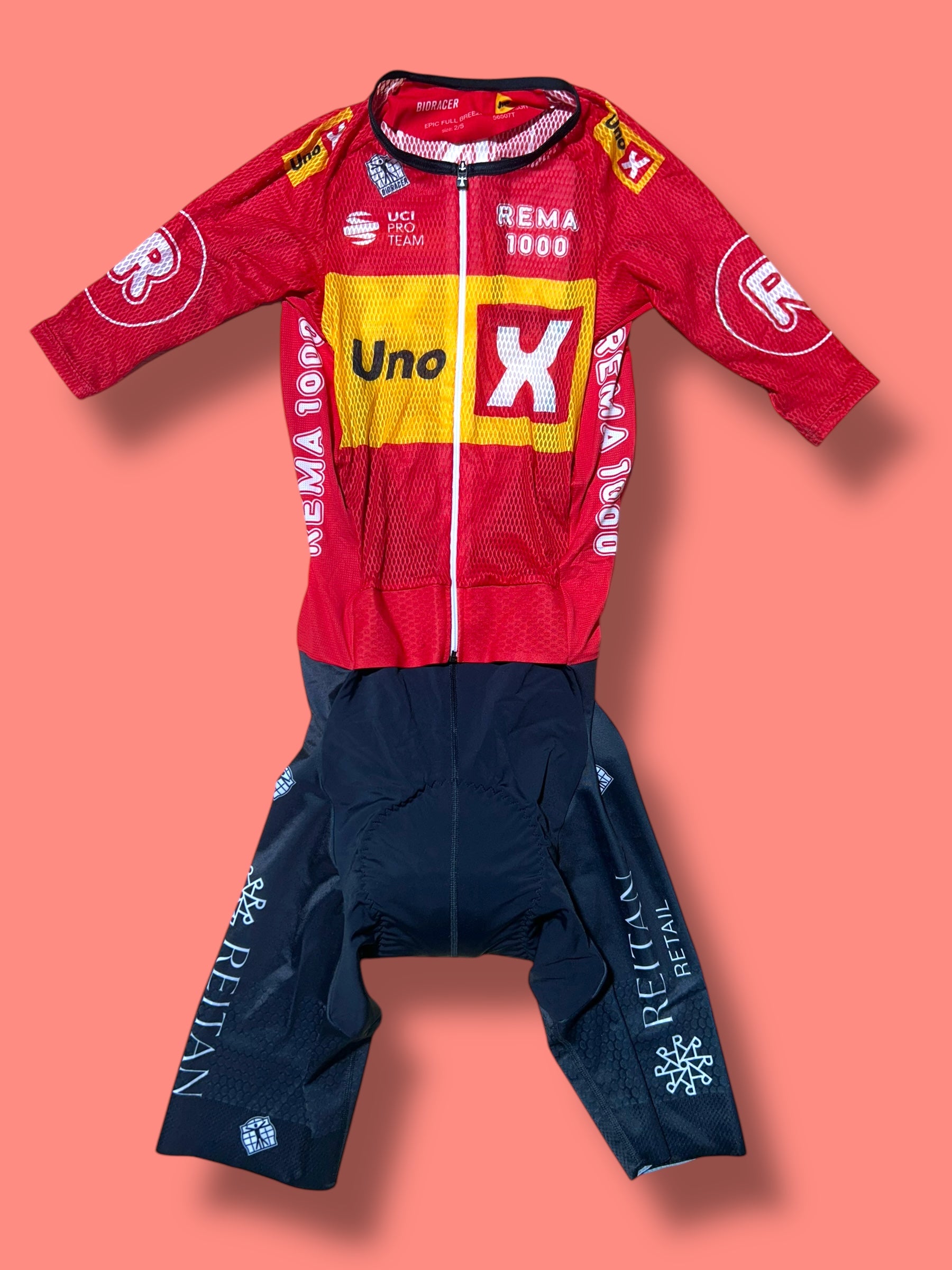 Epic Full Breeze Aerosuit Summer Road Suit Racing|Uno-X  Bioracer| Pro Cycling Kit