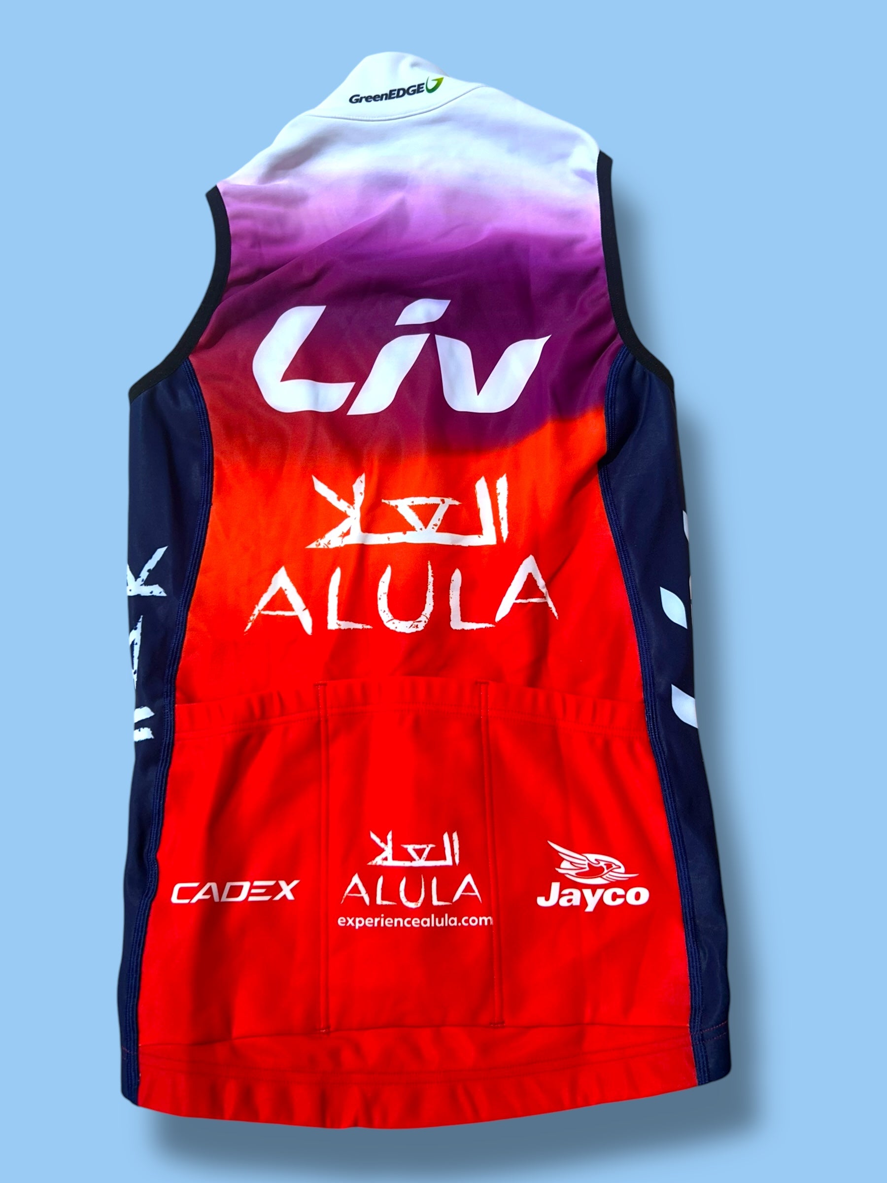 Thermal Vest Gilet Road Racing Womens| Ale |  Jayco Alula| Pro Cycling Kit