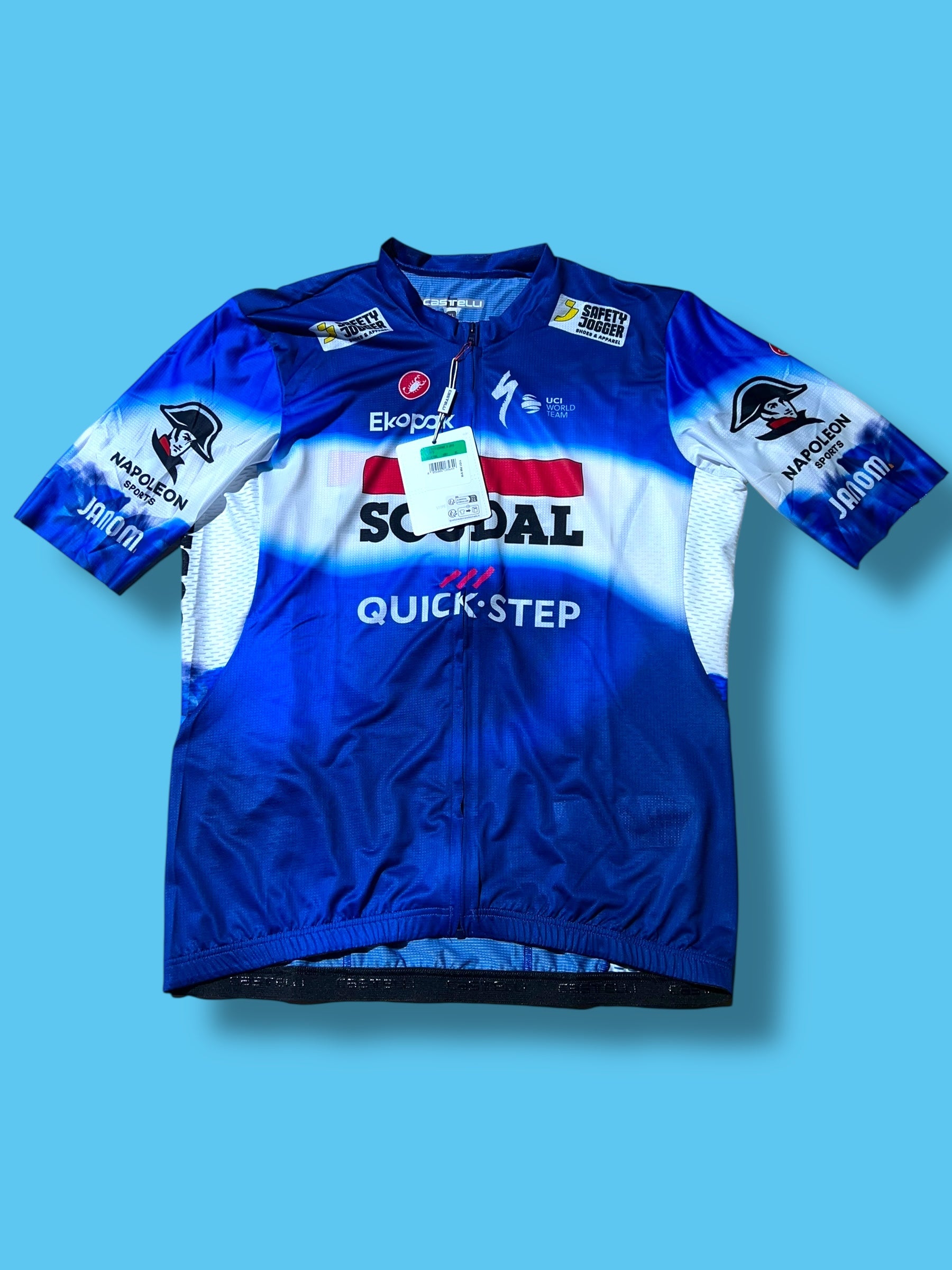 Aero Jersey Competizione Race Lightweight Fast!  | Castelli |  Soudal Quick-Step| Pro Cycling Kit