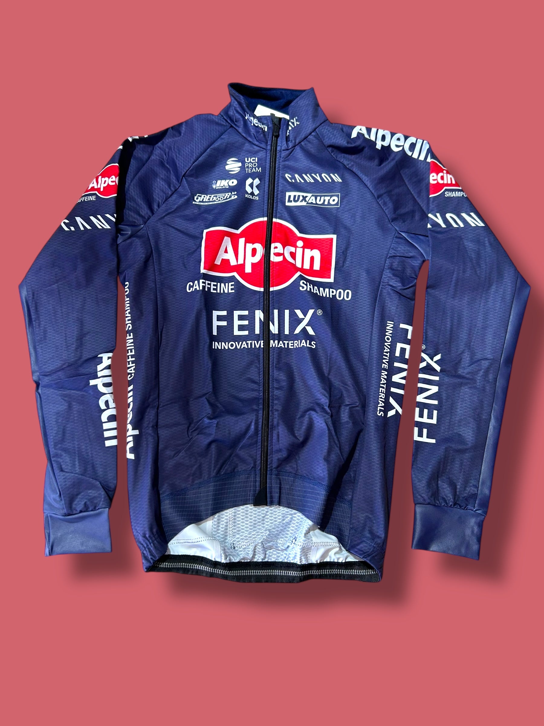 Winter Long Sleeve  Jersey Thermal Windproof Waterproof  | Alpecin Deceuninck Kalas| Pro Cycling Kit