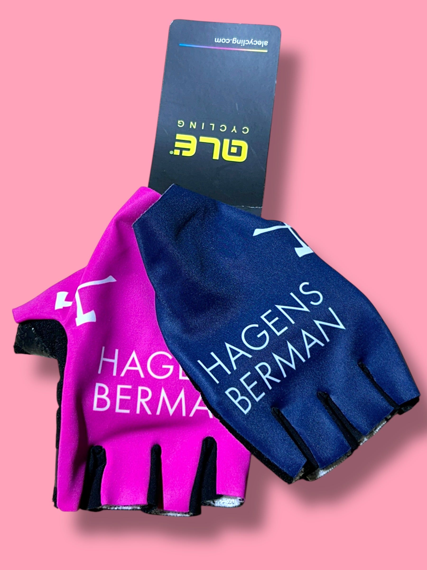 Gloves Mitts Padded  Rider Issued |Hagens Bermans Ale| Pro Cycling Kit