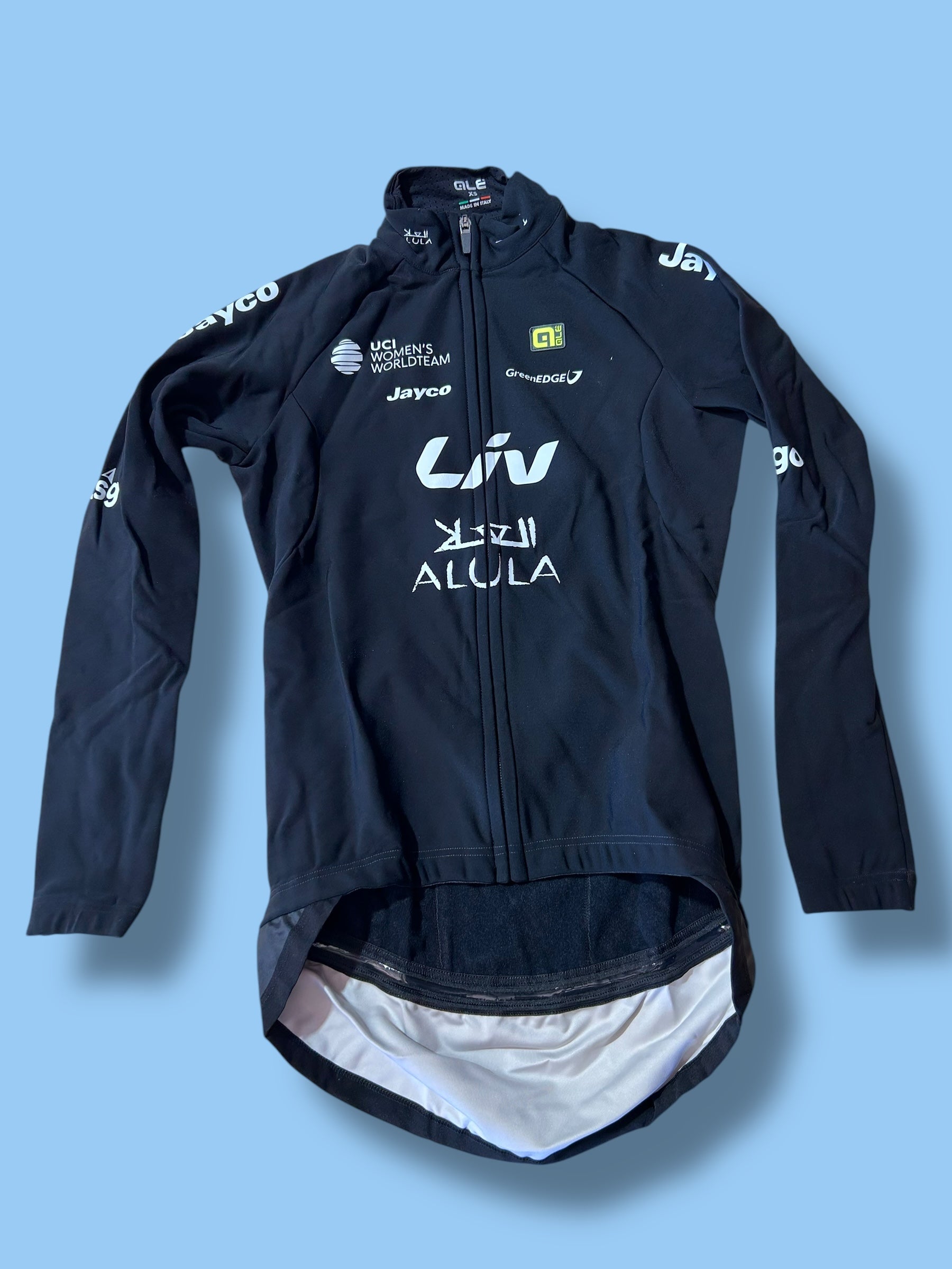 Winter Gabba Long Sleeve Winter Jersey Jacket Thermal Racing Womens Klimatik| Ale |  Jayco Alula| Pro Cycling Kit