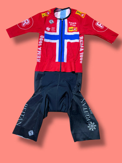 Epic Stratos Aerosuit  Road Suit Norway Racing|Uno-X  Bioracer| Pro Cycling Kit