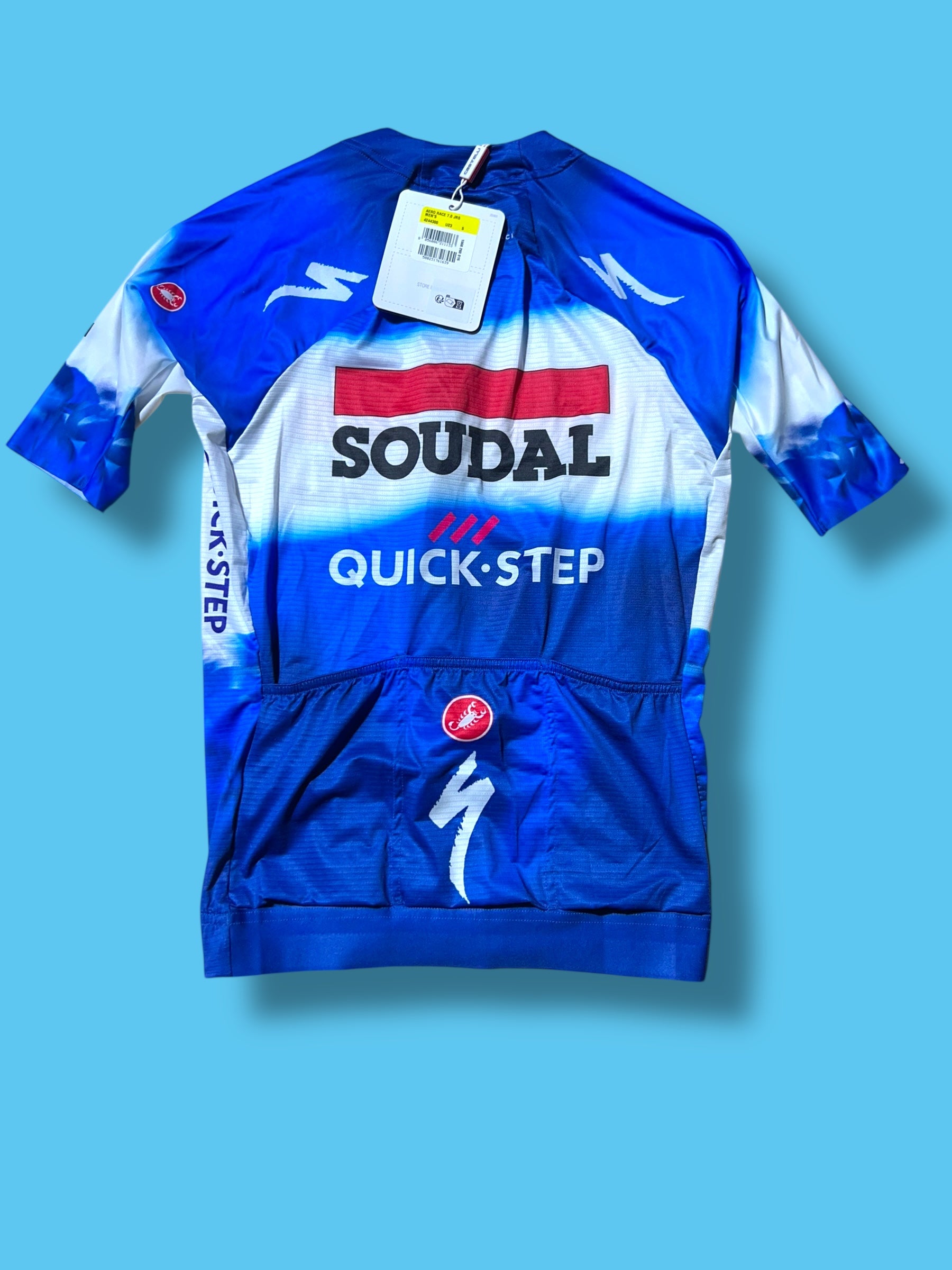 Aero Jersey 7.0 Race Lightweight Fast!  | Castelli |  Soudal Quick-Step| Pro Cycling Kit