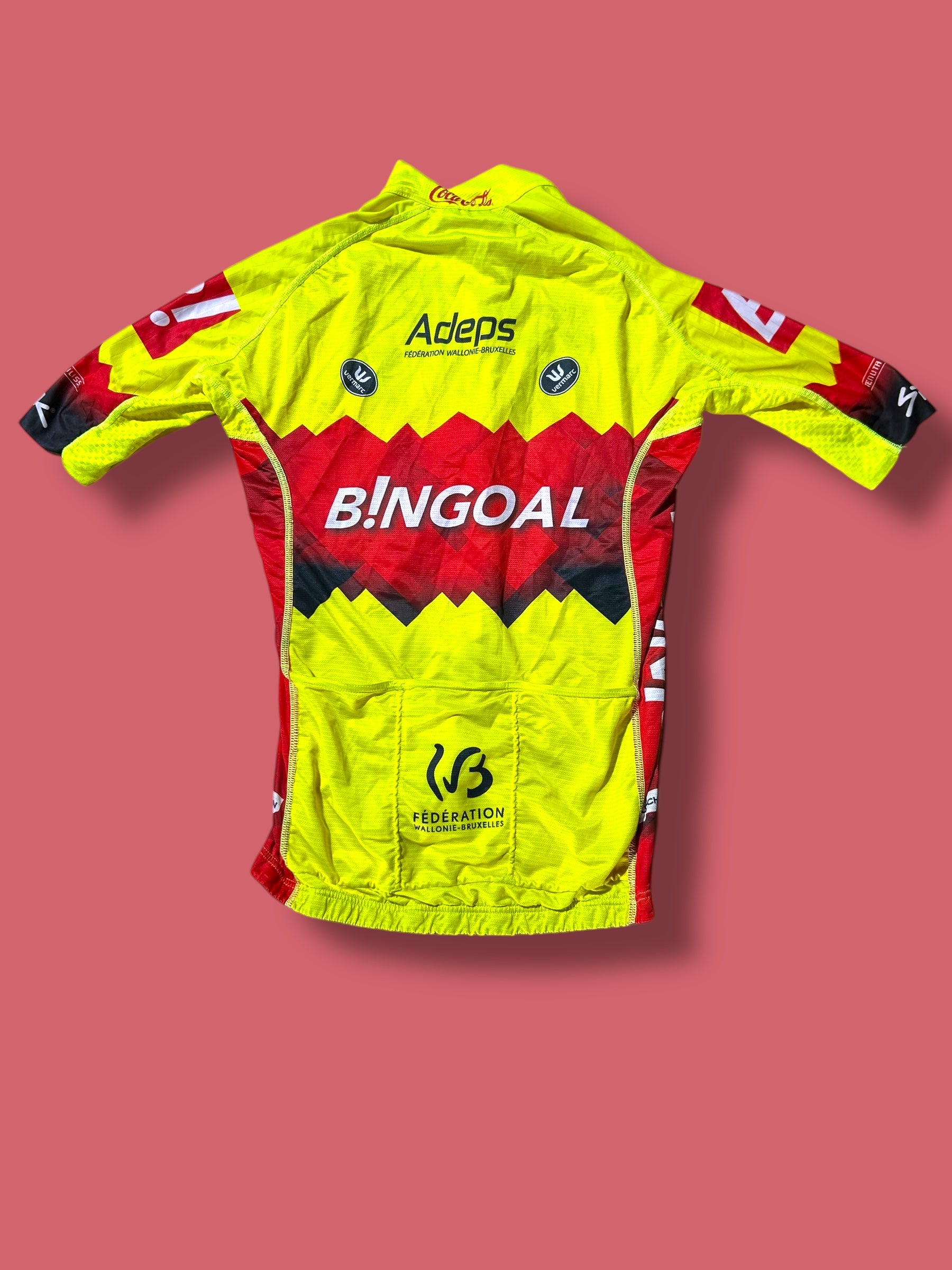 Aero Jersey, Thermal Vest and Bib Shorts + Arm/Legs Bundle| Bingoal Vermarc| Pro Cycling Kit