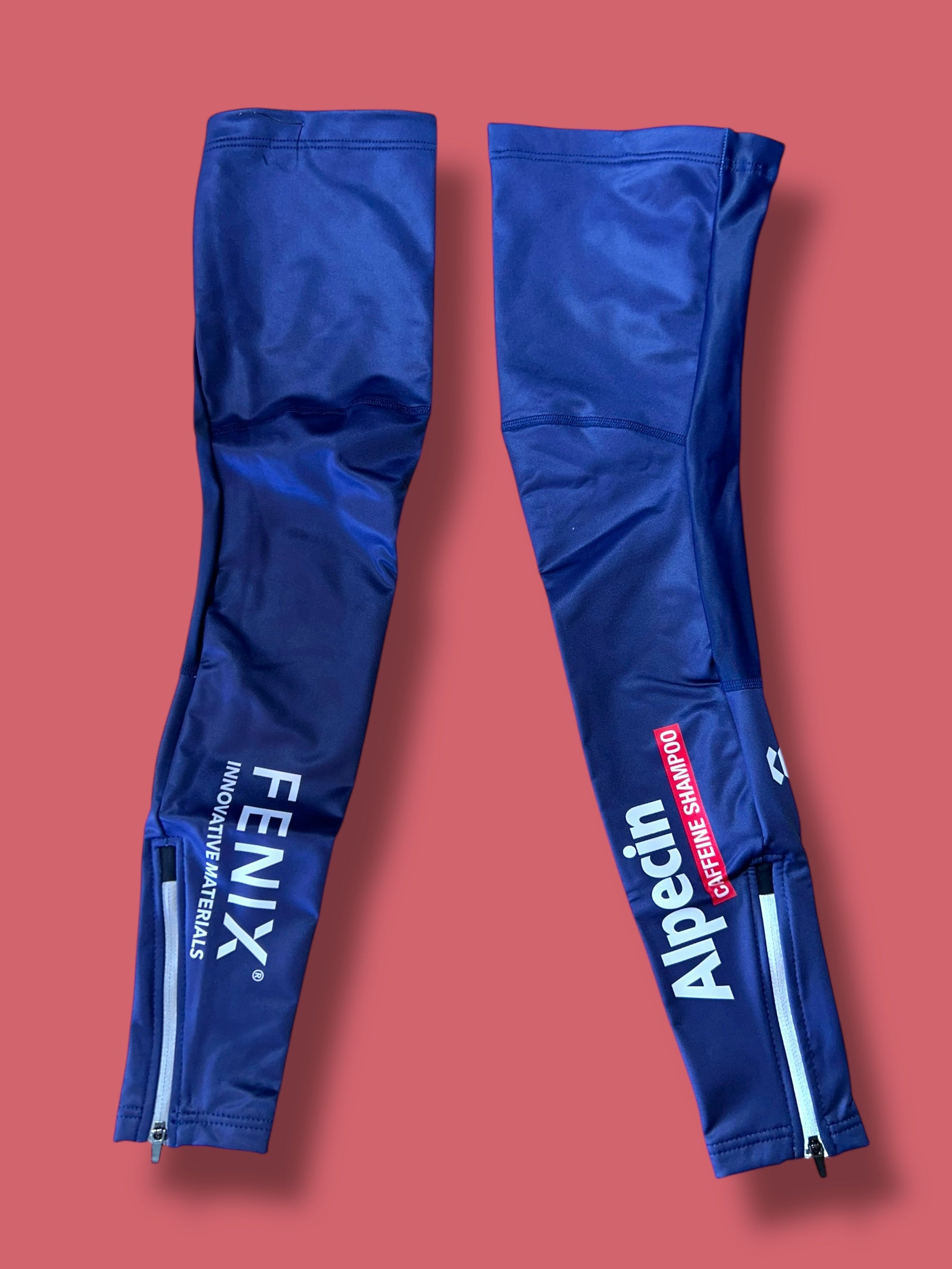 Leg  Warmers  Thermal Fleece Rider Race Issued  | Alpecin Deceuninck Kalas| Pro Cycling Kit