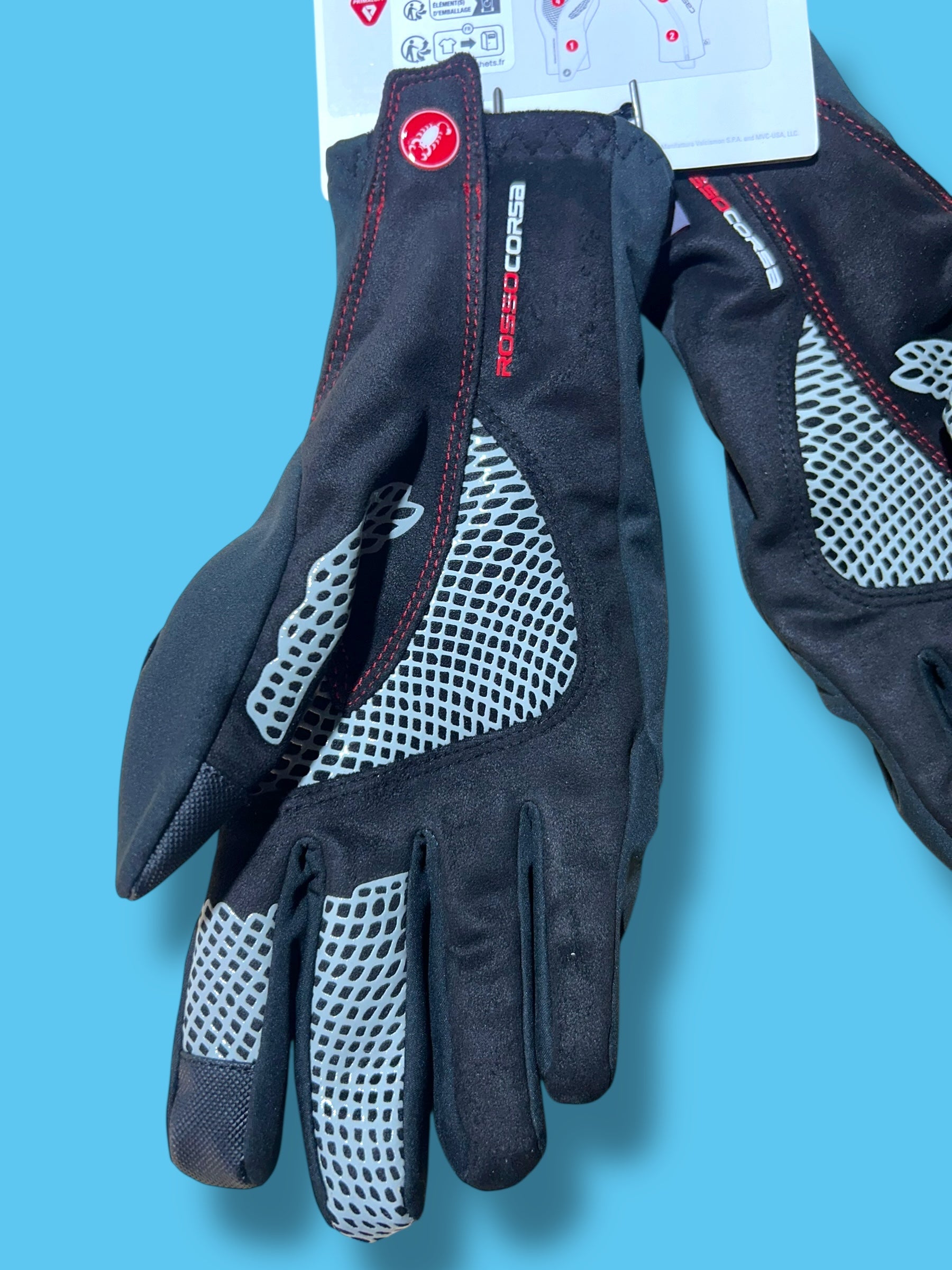 Spettacolo Winter Thermal Glove Primaloft  | Castelli |  Soudal Quick-Step| Pro Cycling Kit