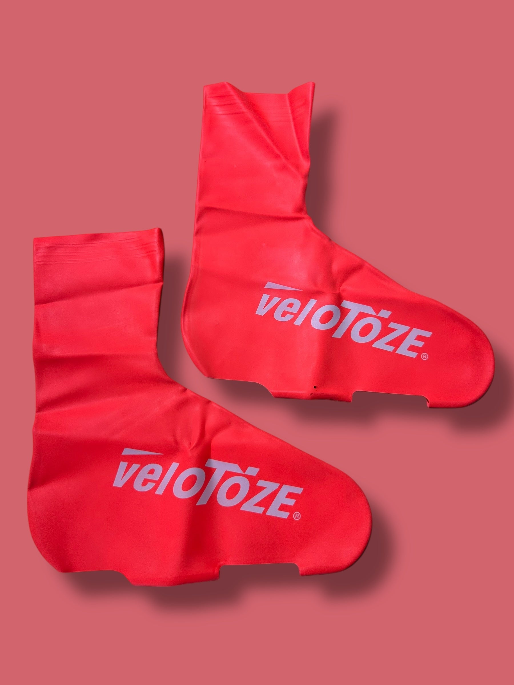 Waterproof VeloToze Overshoes  Winter Team Rider Issued| Bingoal Vermarc| Pro Cycling Kit