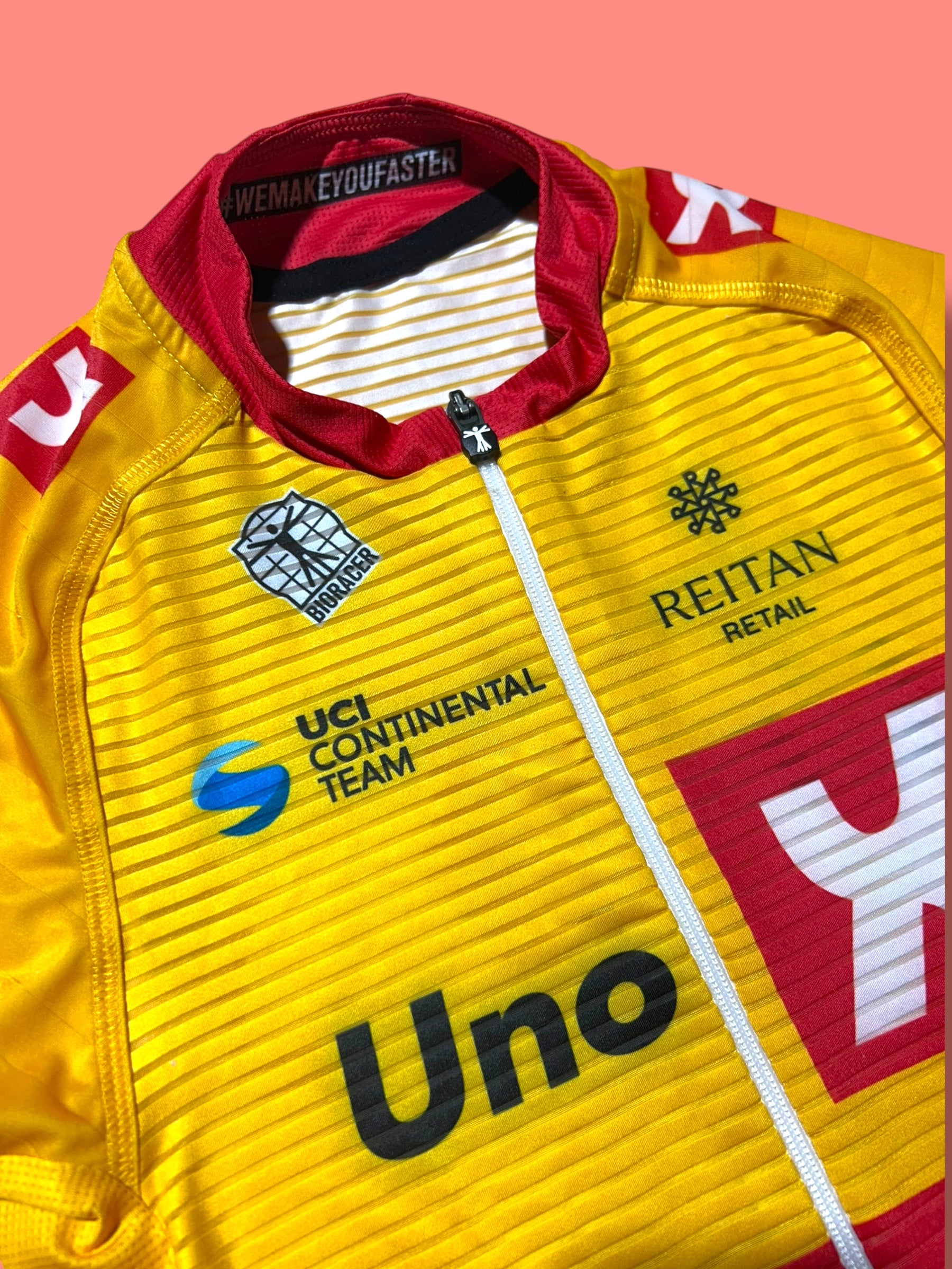 Pro Tour Aero Jersey Racing|Uno-X  Bioracer| Pro Cycling Kit