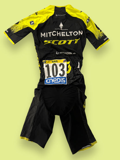 Road Suit 'FRC-Lyte' with Tour de France Numbers! | Giordana | Mitchelton Scott Pro Team | Pro Cycling Kit