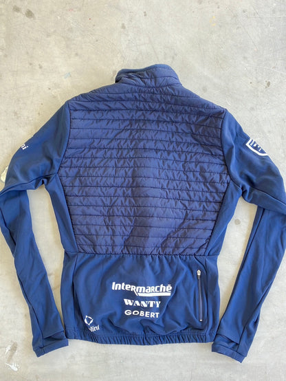 Quilted & Padded Riding Jacket | Nalini | Intermarche | Pro-Issued Cycling Kit