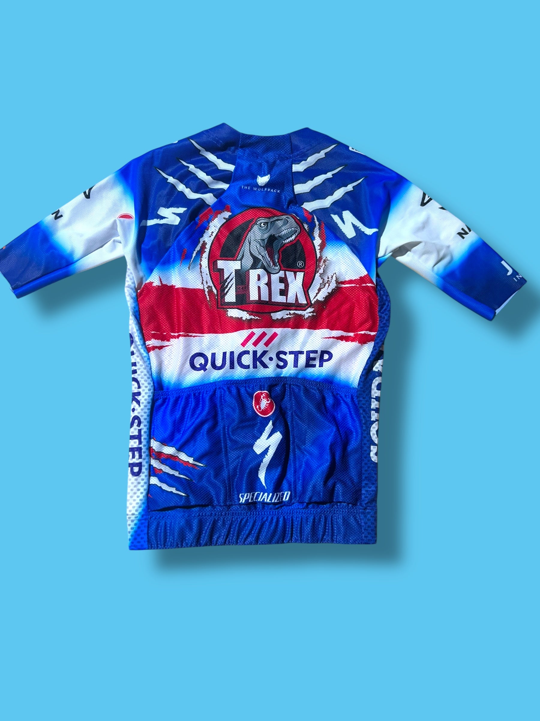 Aero Jersey T-Rex Race Lightweight Fast!  | Castelli |  Soudal Quick-Step| Pro Cycling Kit