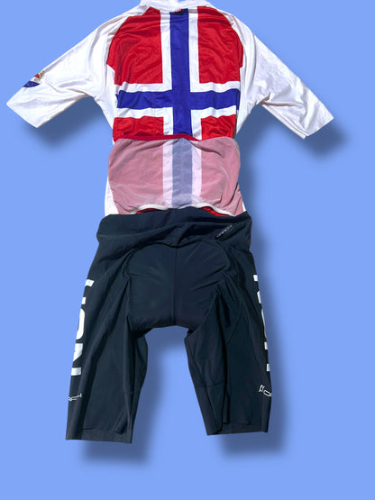 Race Suit Aerosuit Team Issued | Norway Uno-X| Pro Cycling Kit