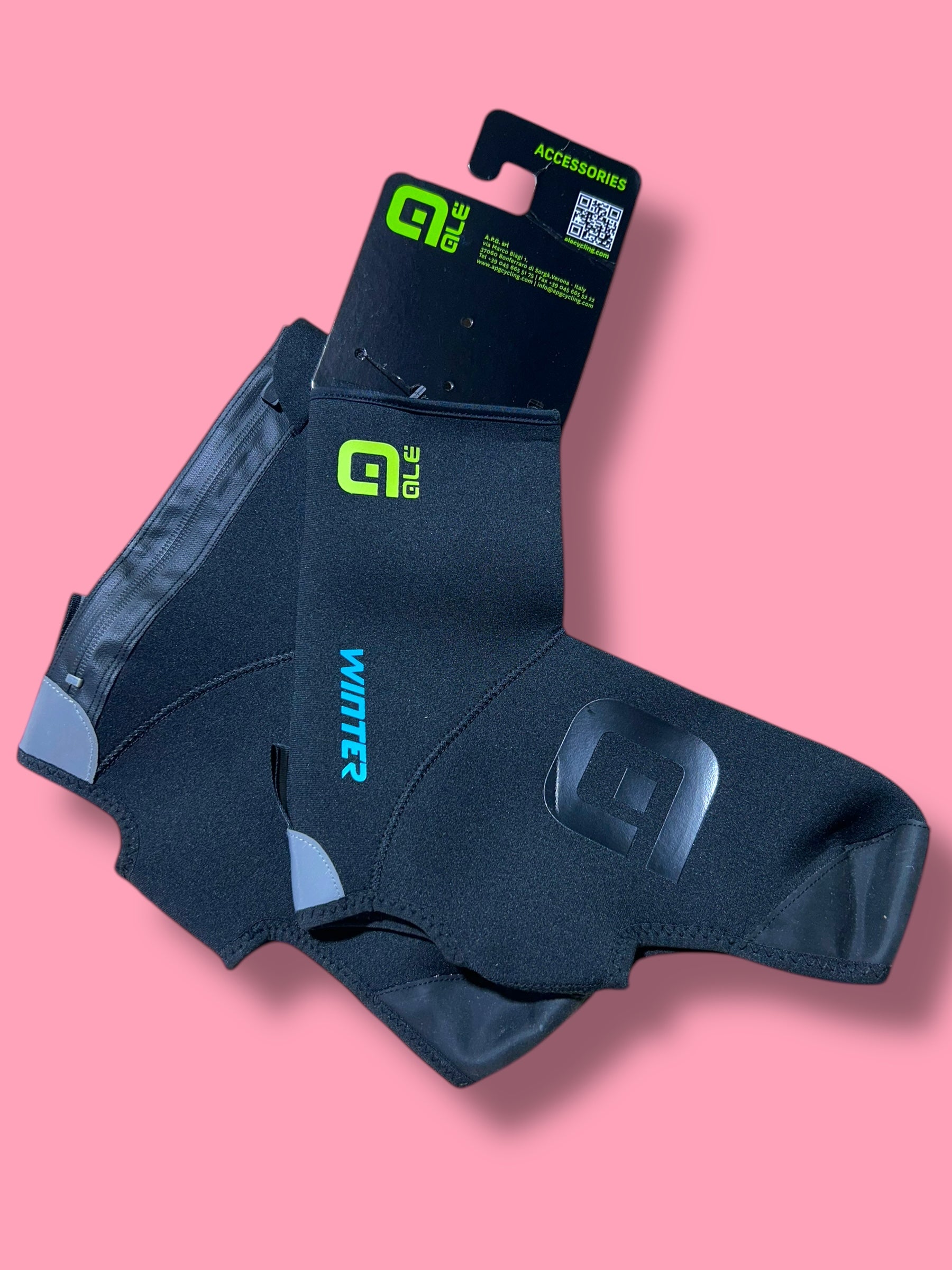 Neoprene Shoe Covers Warmers Race Rider Issued |Hagens Bermans Ale| Pro Cycling Kit