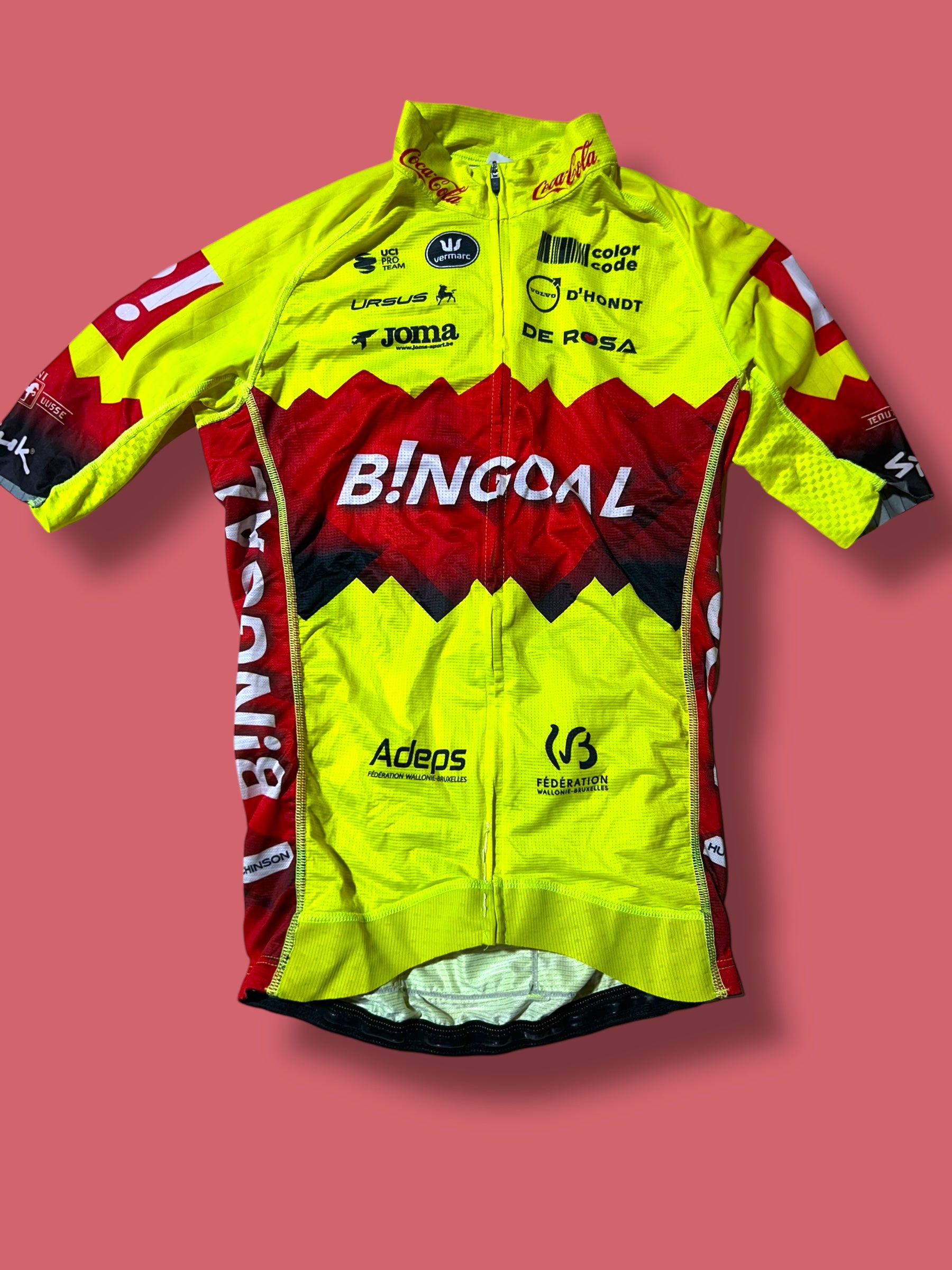 Aero Jersey, Thermal Vest and Bib Shorts + Arm/Legs Bundle| Bingoal Vermarc| Pro Cycling Kit