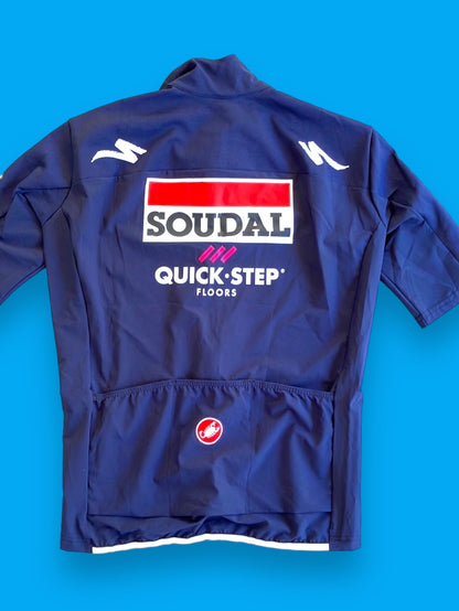 Perfetto Jacket Short Sleeve Waterproof Windproof | Castelli | Soudal Quick-Step | Pro Team Cycling Kit