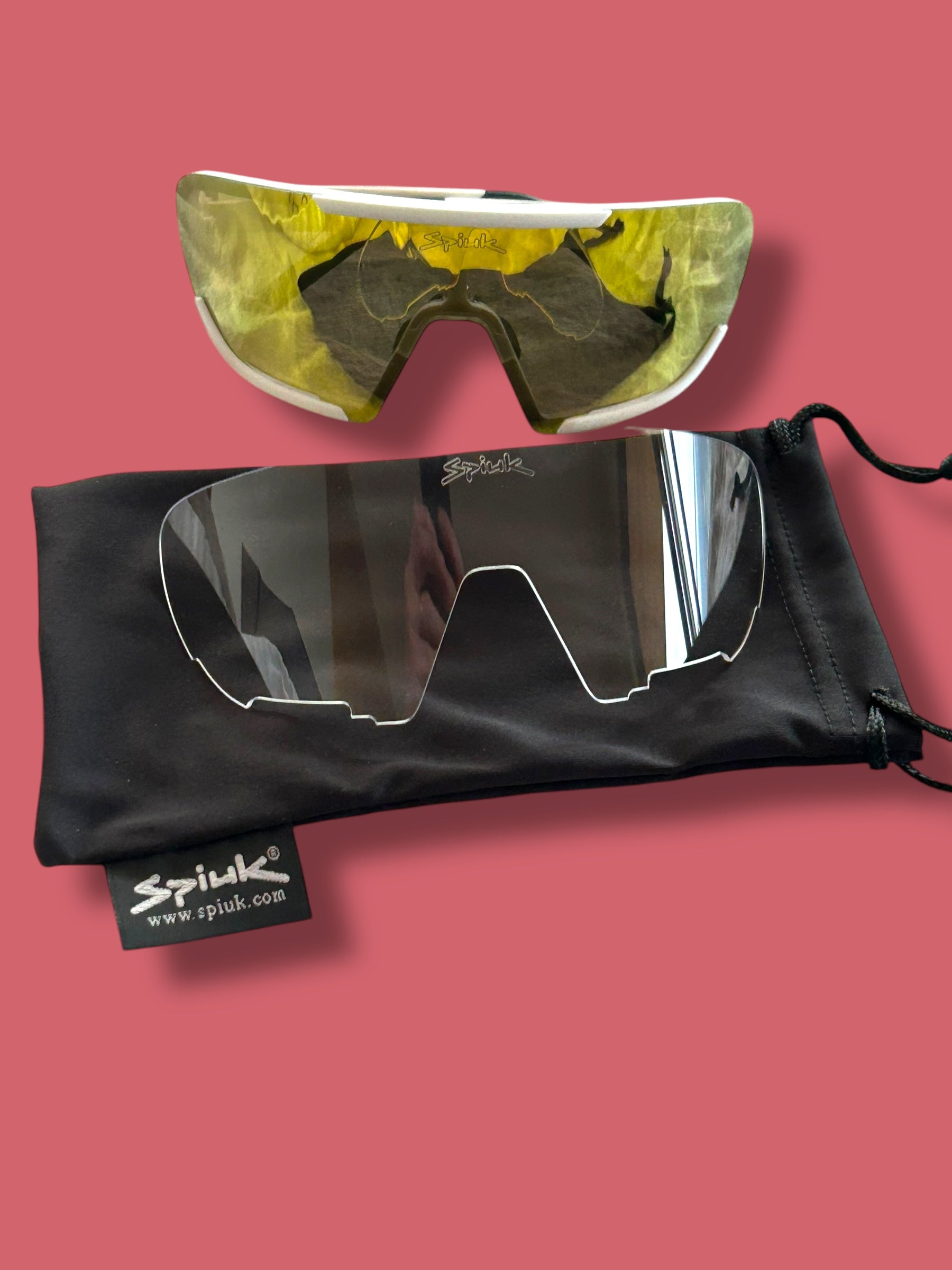 Spiuk Nebo Sunglasses Team Rider Issued| Bingoal Vermarc| Pro Cycling Kit