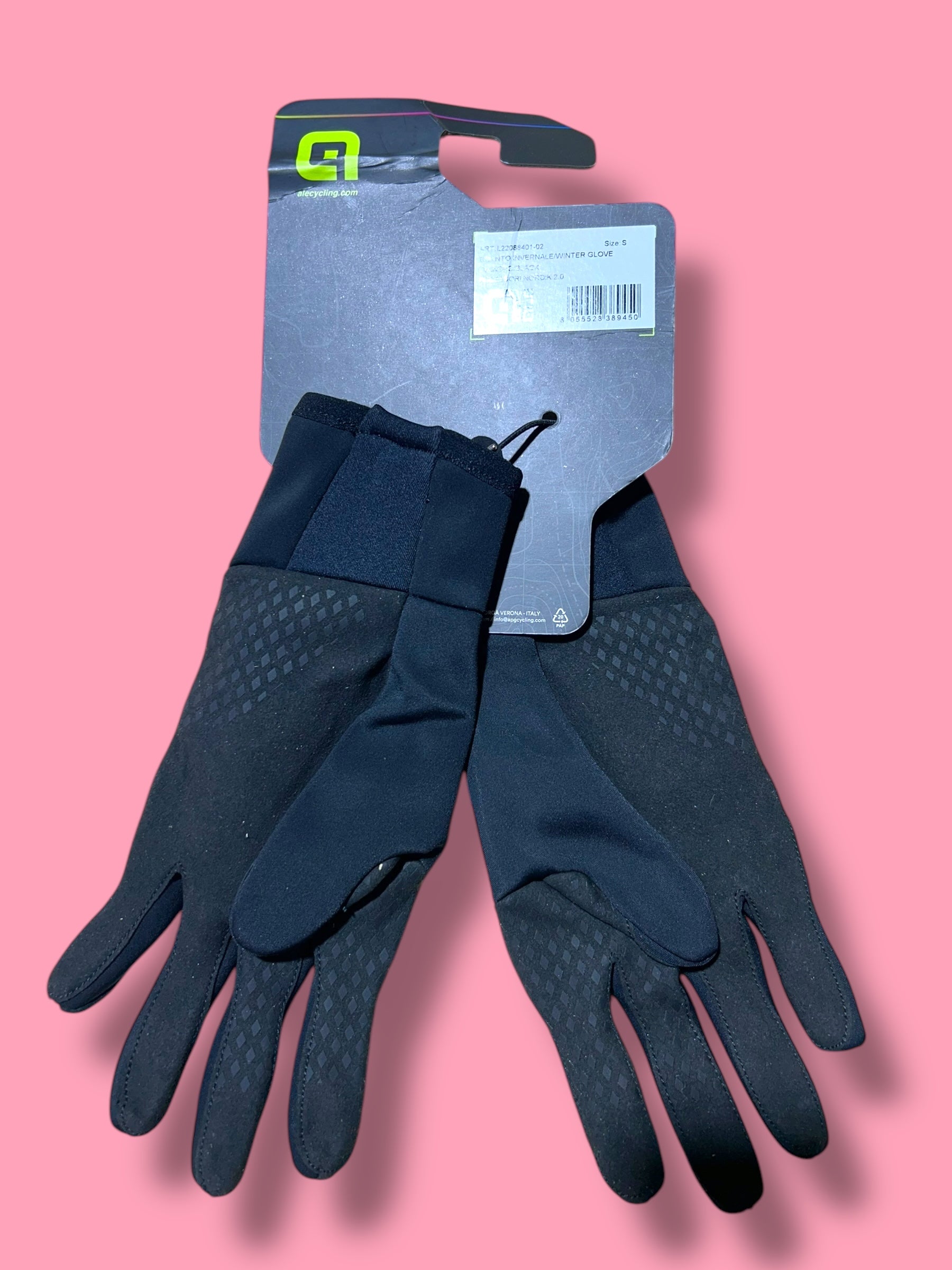 Thermal Winter Gloves Long FInger Rider Issued |Hagens Bermans Ale| Pro Cycling Kit