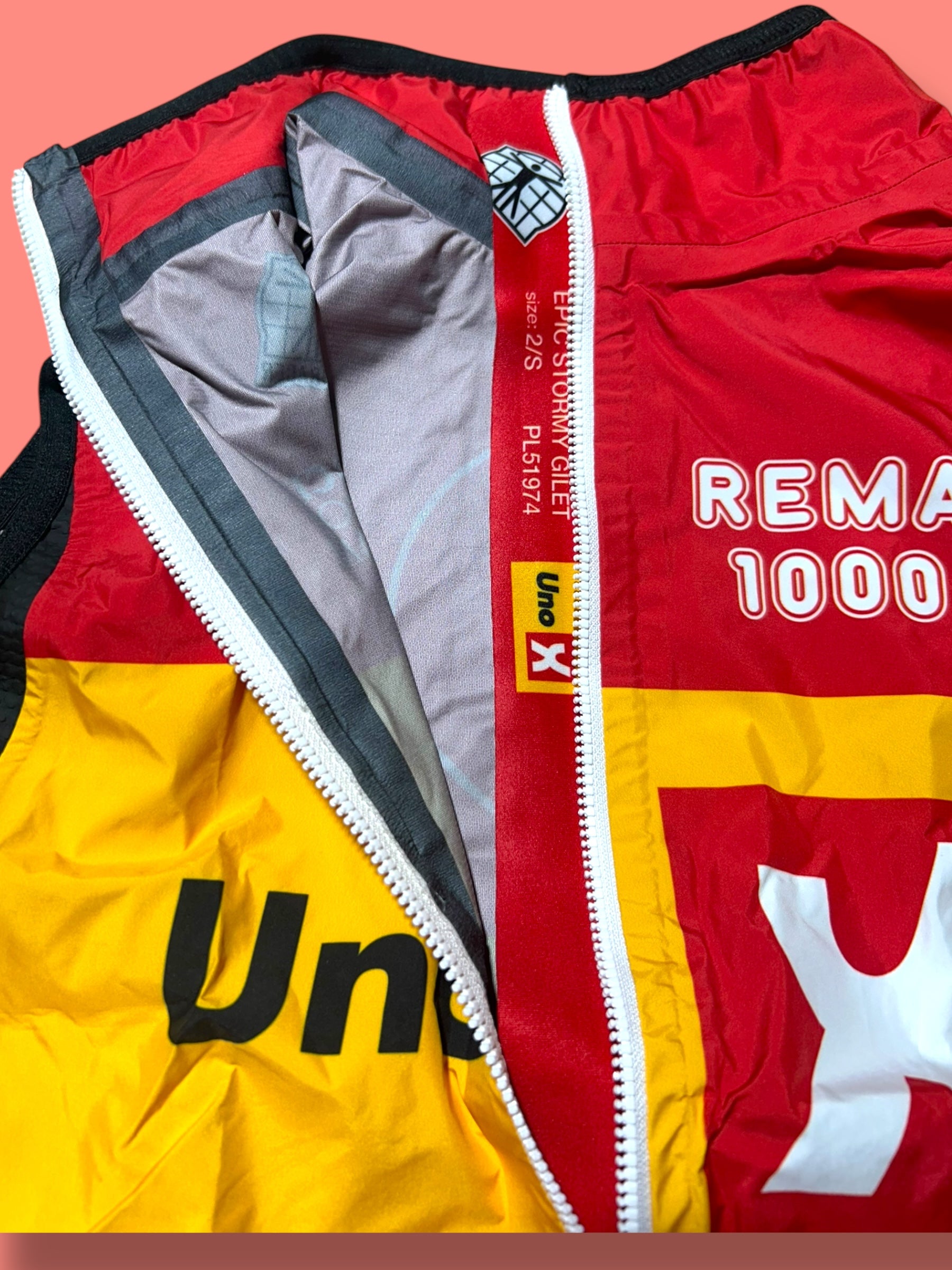 Epic Stormy  Gilet Vest|Uno-X  Bioracer| Pro Cycling Kit