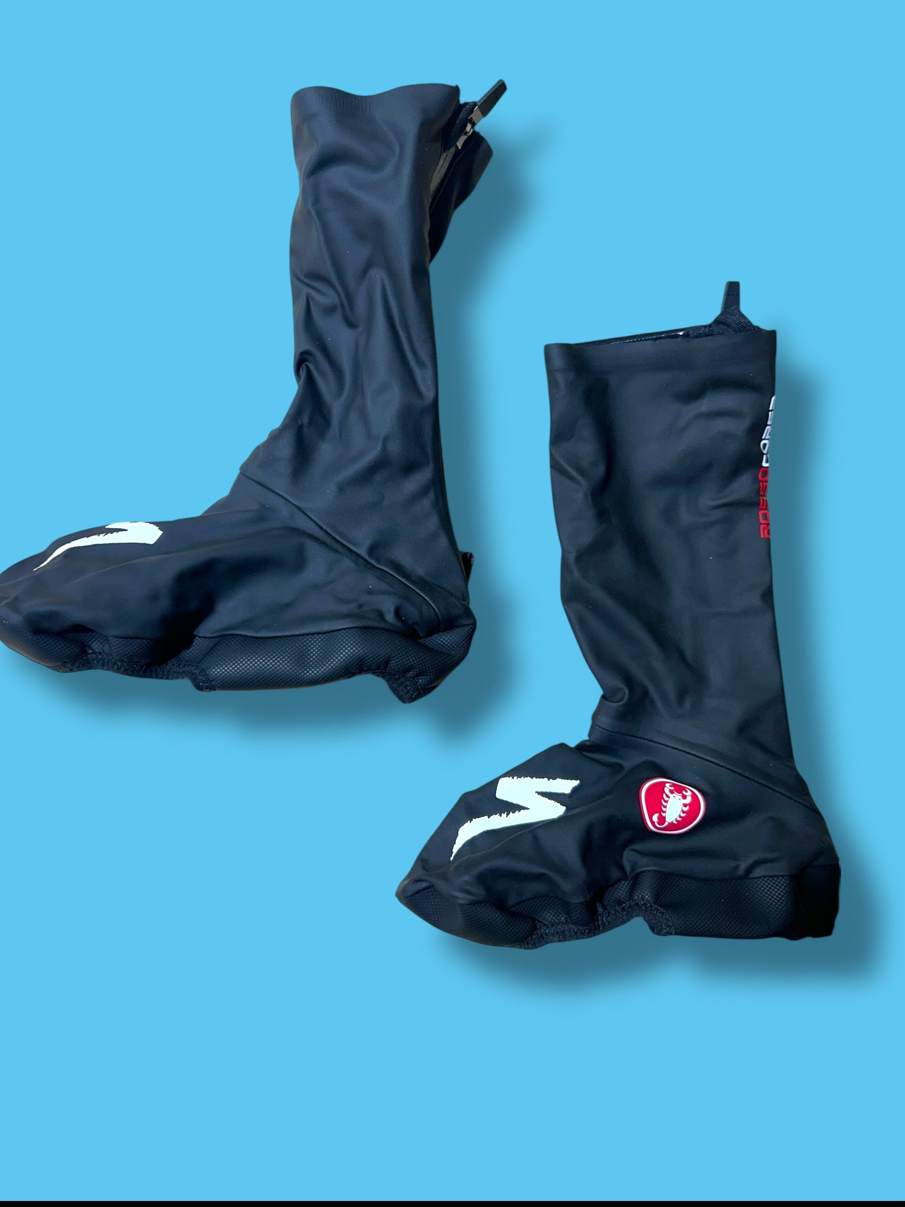 Aero Race Shoecover. Overshoe Winter Thermal Rain   | Castelli |  Soudal Quick-Step| Pro Cycling Kit