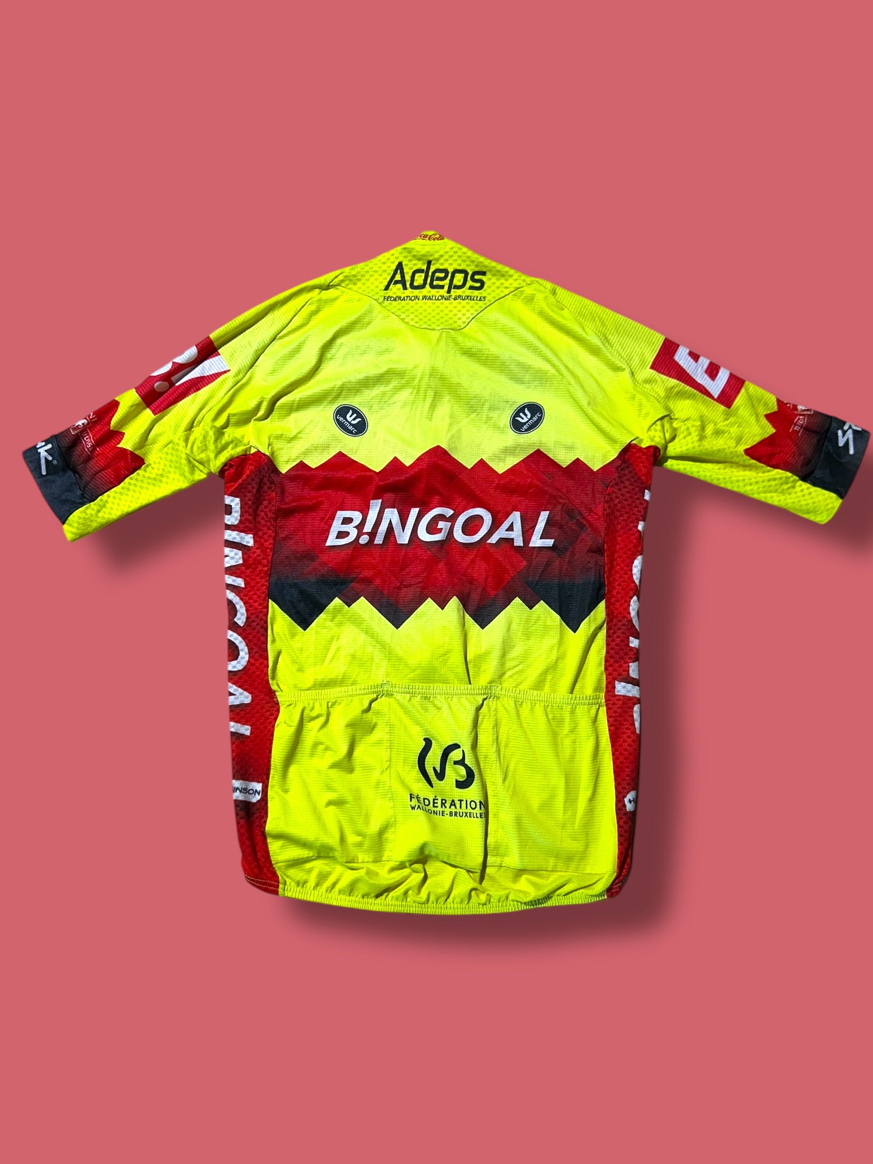 Aero Jersey, Bib Shorts Bundle| Bingoal Vermarc| Pro Cycling Kit