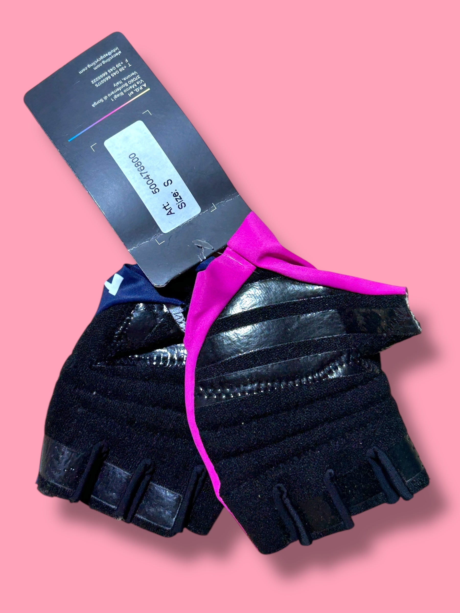 Gloves Mitts Padded  Rider Issued |Hagens Bermans Ale| Pro Cycling Kit