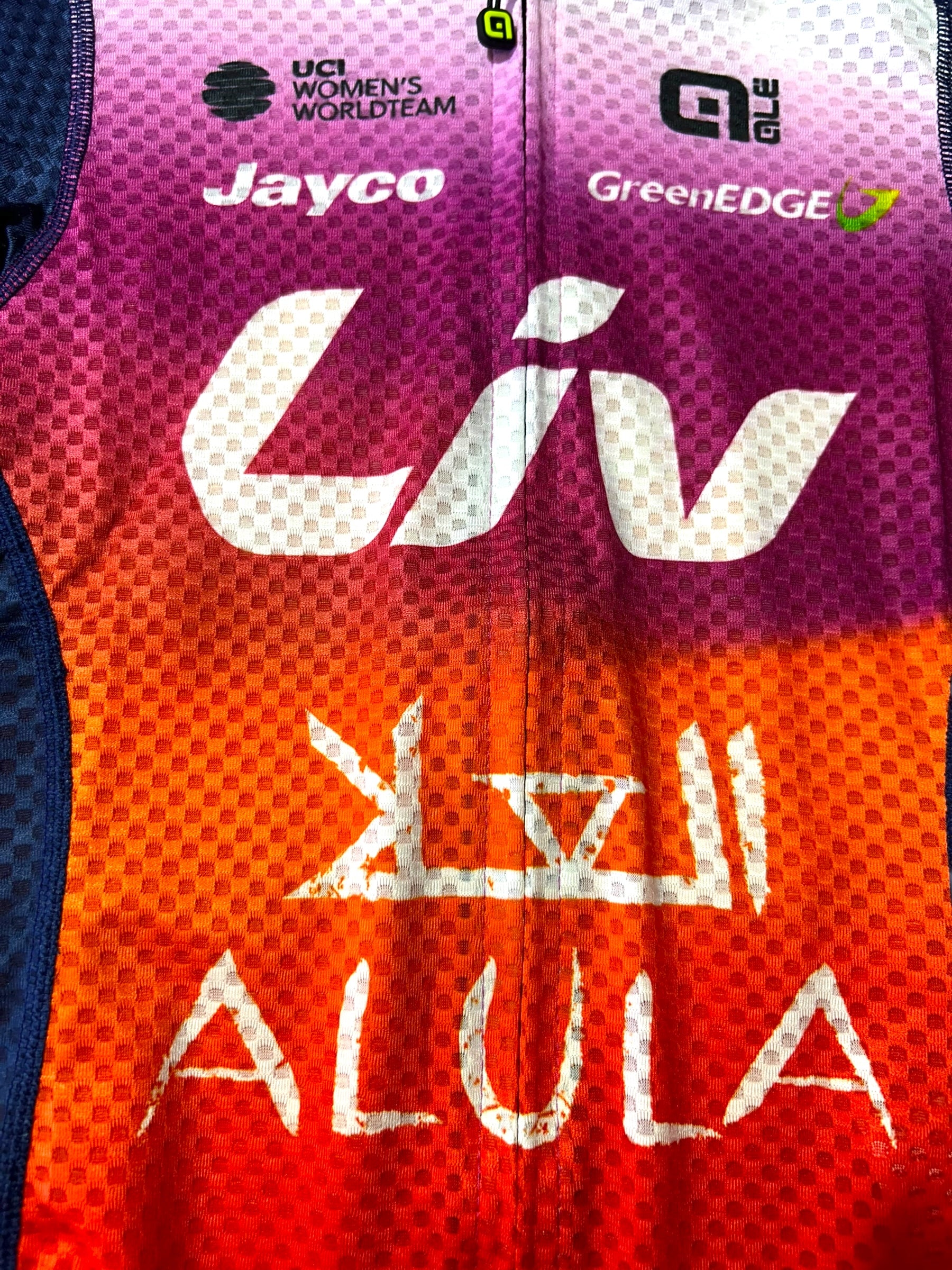 Jersey Summer Lightweight Aero Womens| Ale |  Jayco Alula| Pro Cycling Kit