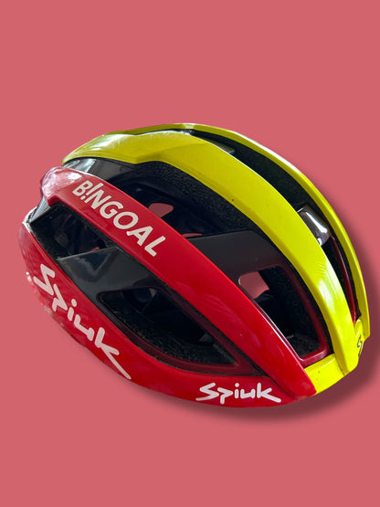 Spiuk Helmet Team Rider Issued| Bingoal Spiuk| Pro Cycling Kit