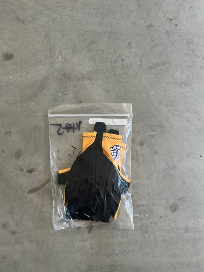 Uno-X | Bioracer Cycling Gloves | Yellow | M | Pro-Issued Team Kit